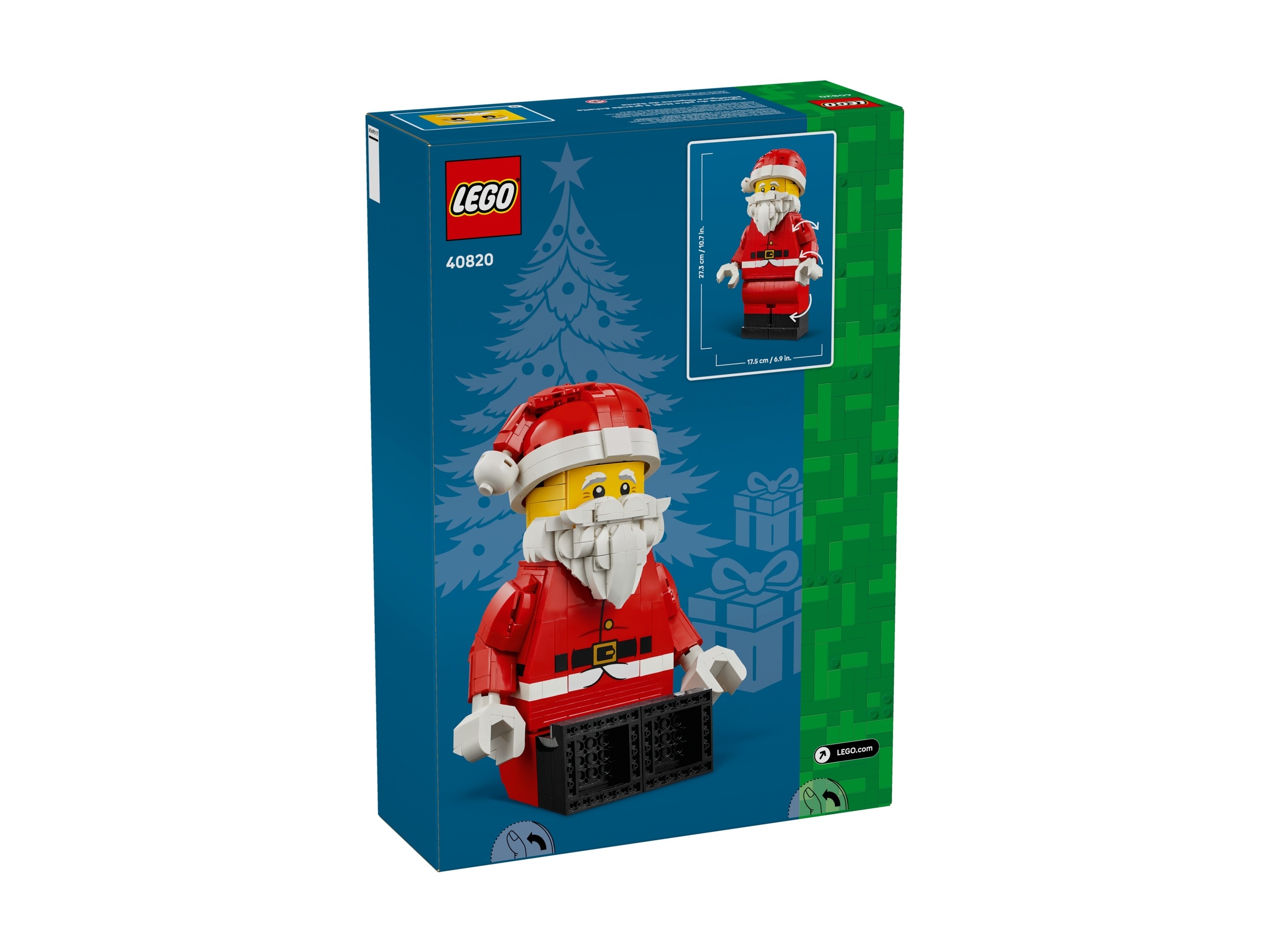 LEGO Inne - Powiększona minifigurka Świętego Mikołaja