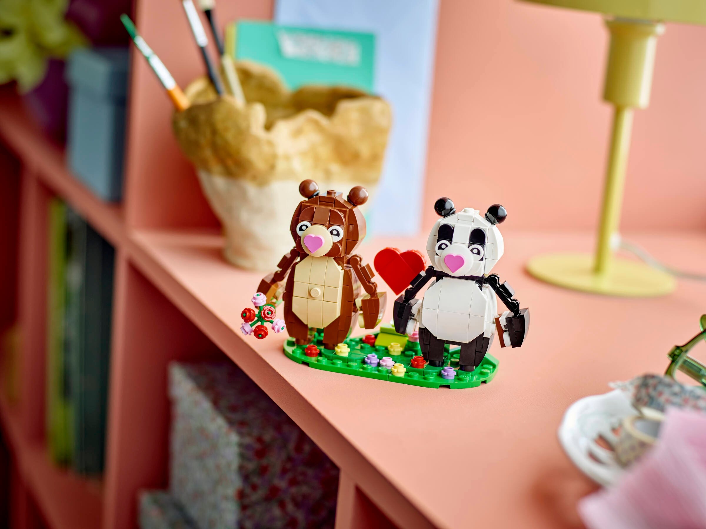 LEGO Okolicznościowe - Zakochane niedźwiedzie