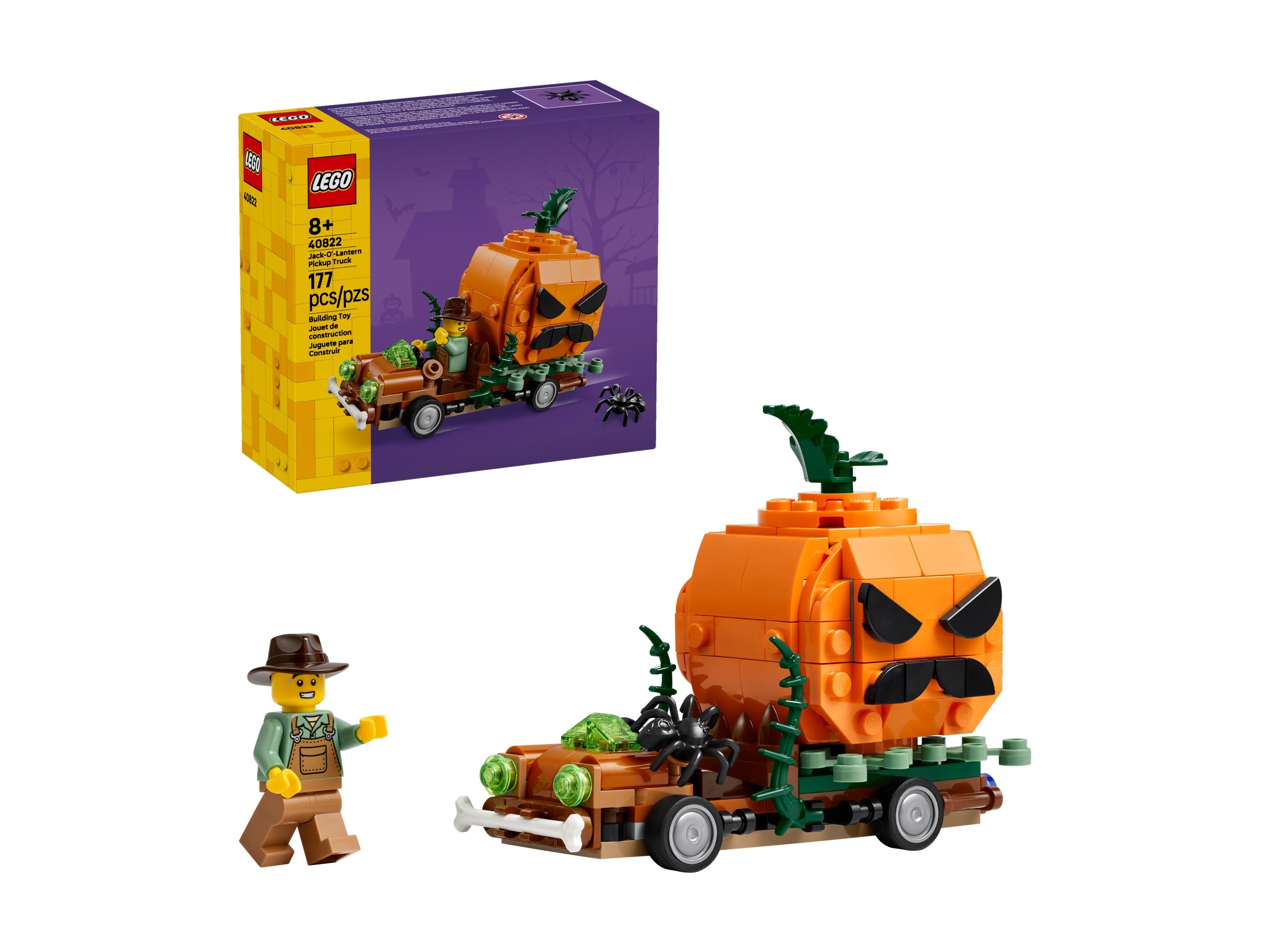 LEGO Okolicznościowe - Dyniowy pickup