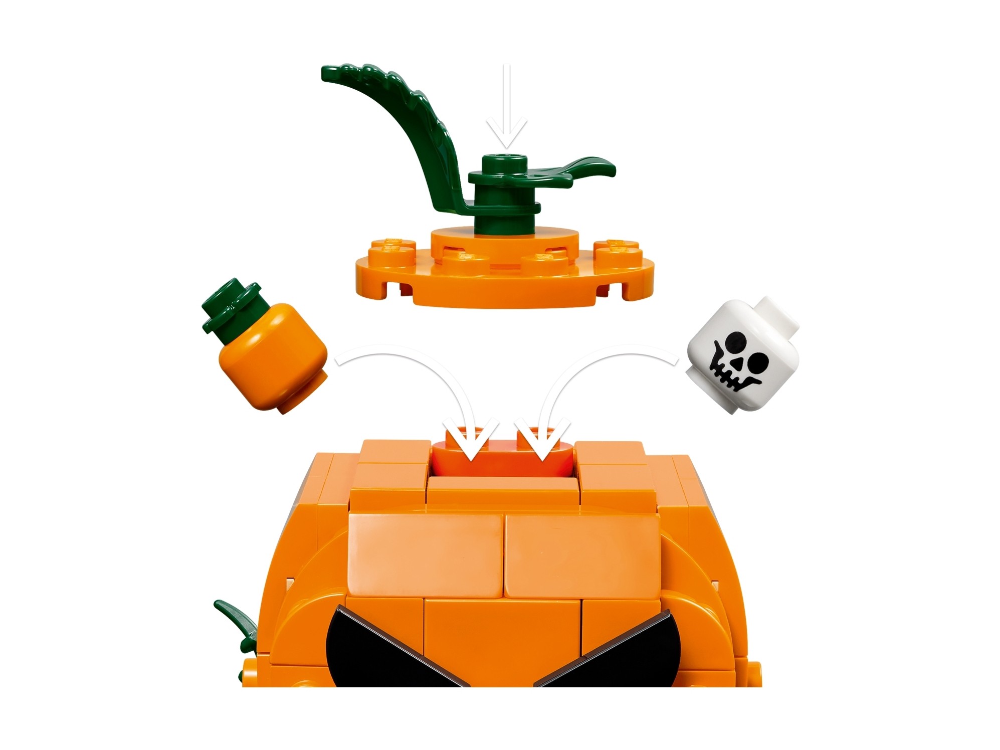 LEGO Okolicznościowe - Dyniowy pickup