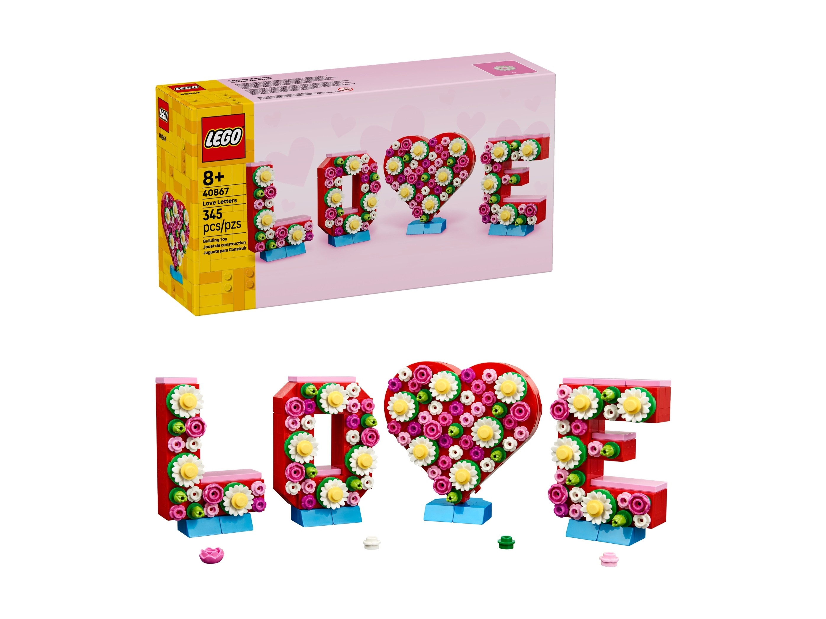 LEGO Inne - Litery pełne miłości