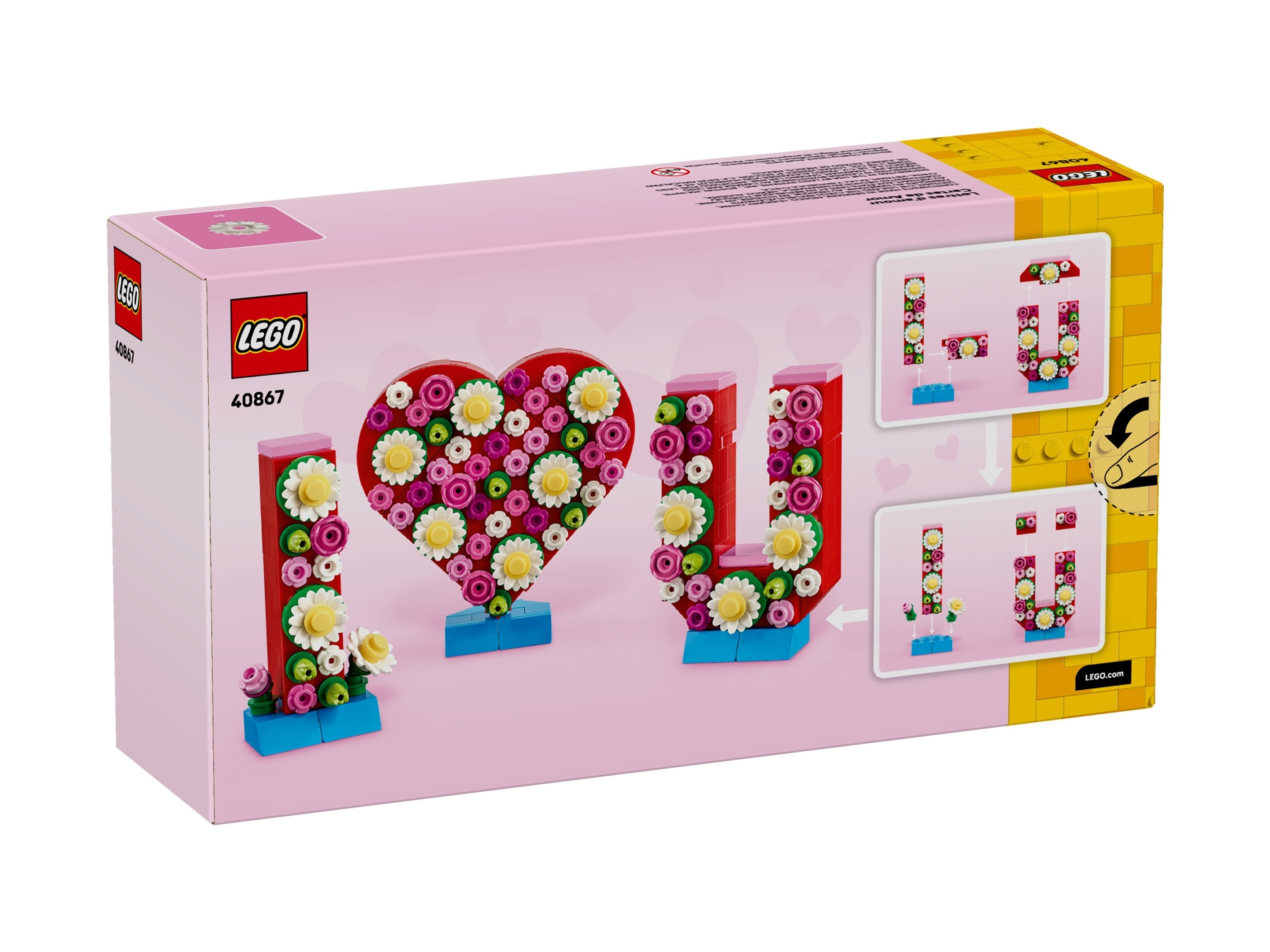 LEGO Inne - Litery pełne miłości