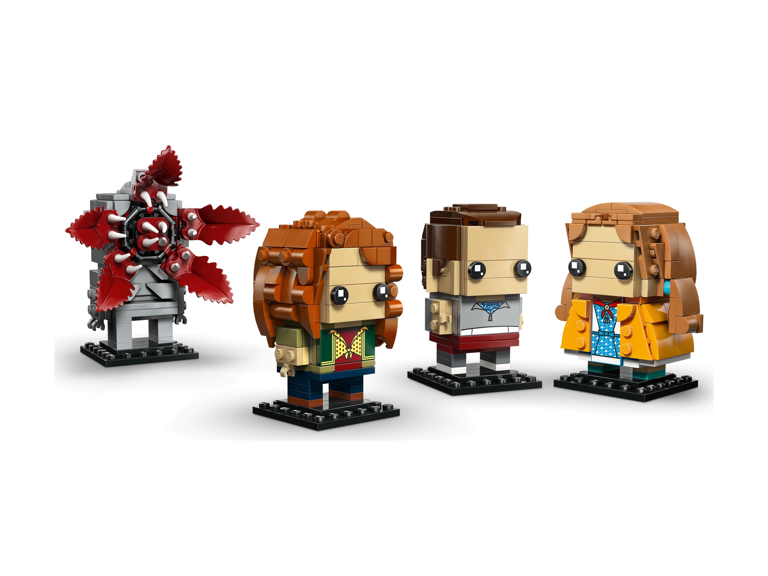 LEGO Brickheadz - Figurki Jedenastki, Maxa, Demogorgona i Holly