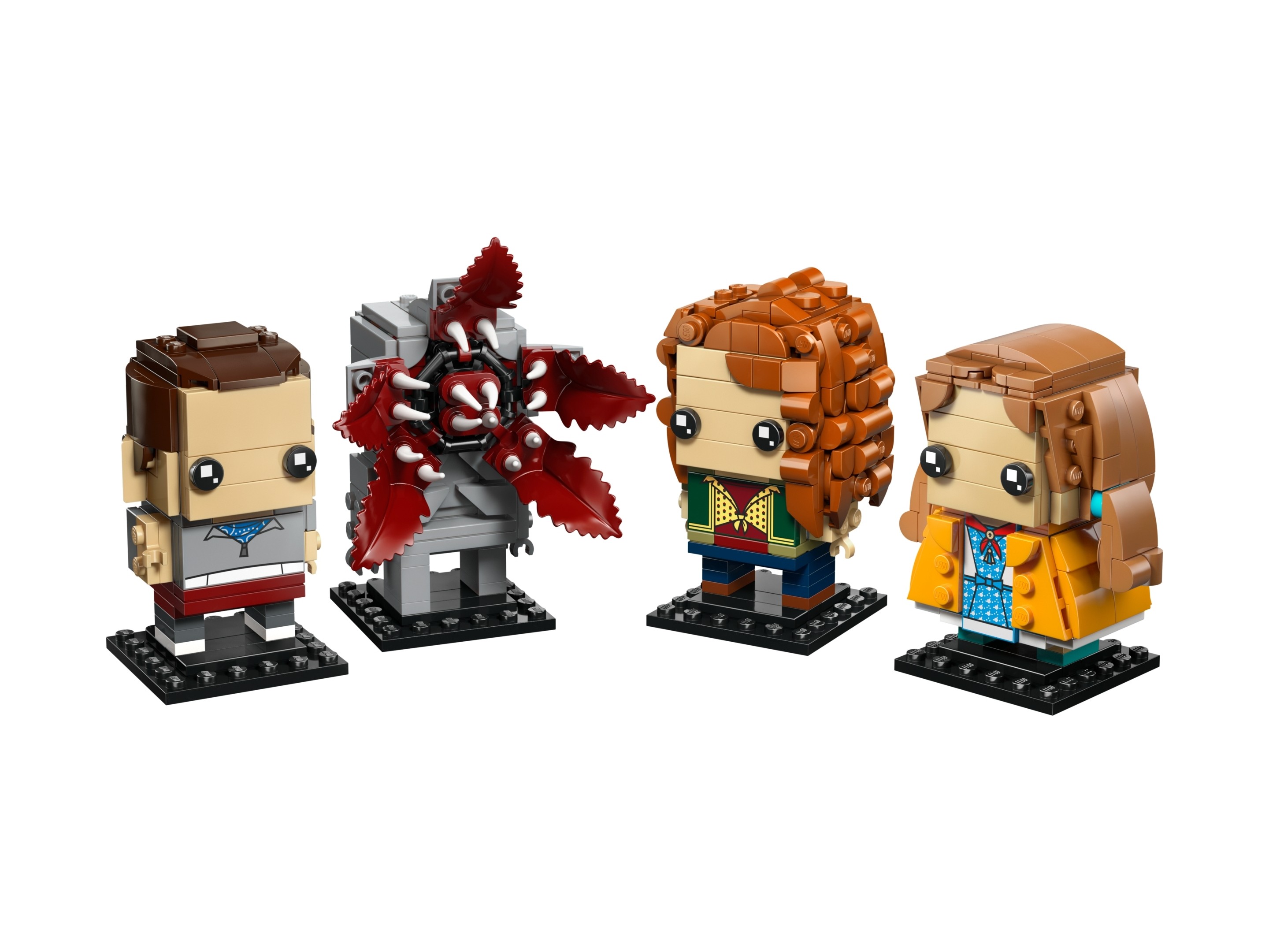 LEGO Brickheadz - Figurki Jedenastki, Maxa, Demogorgona i Holly