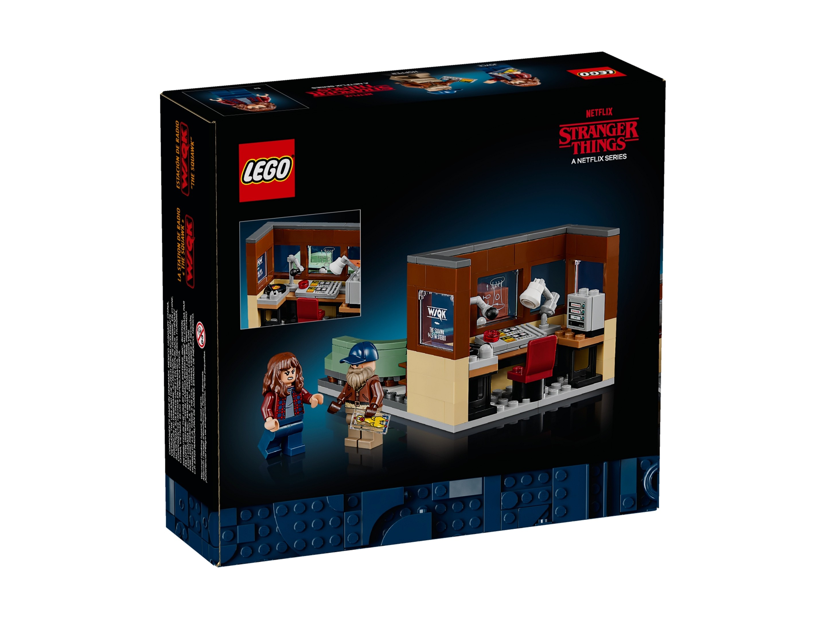 LEGO Stranger Things - Stacja radiowa WSQK