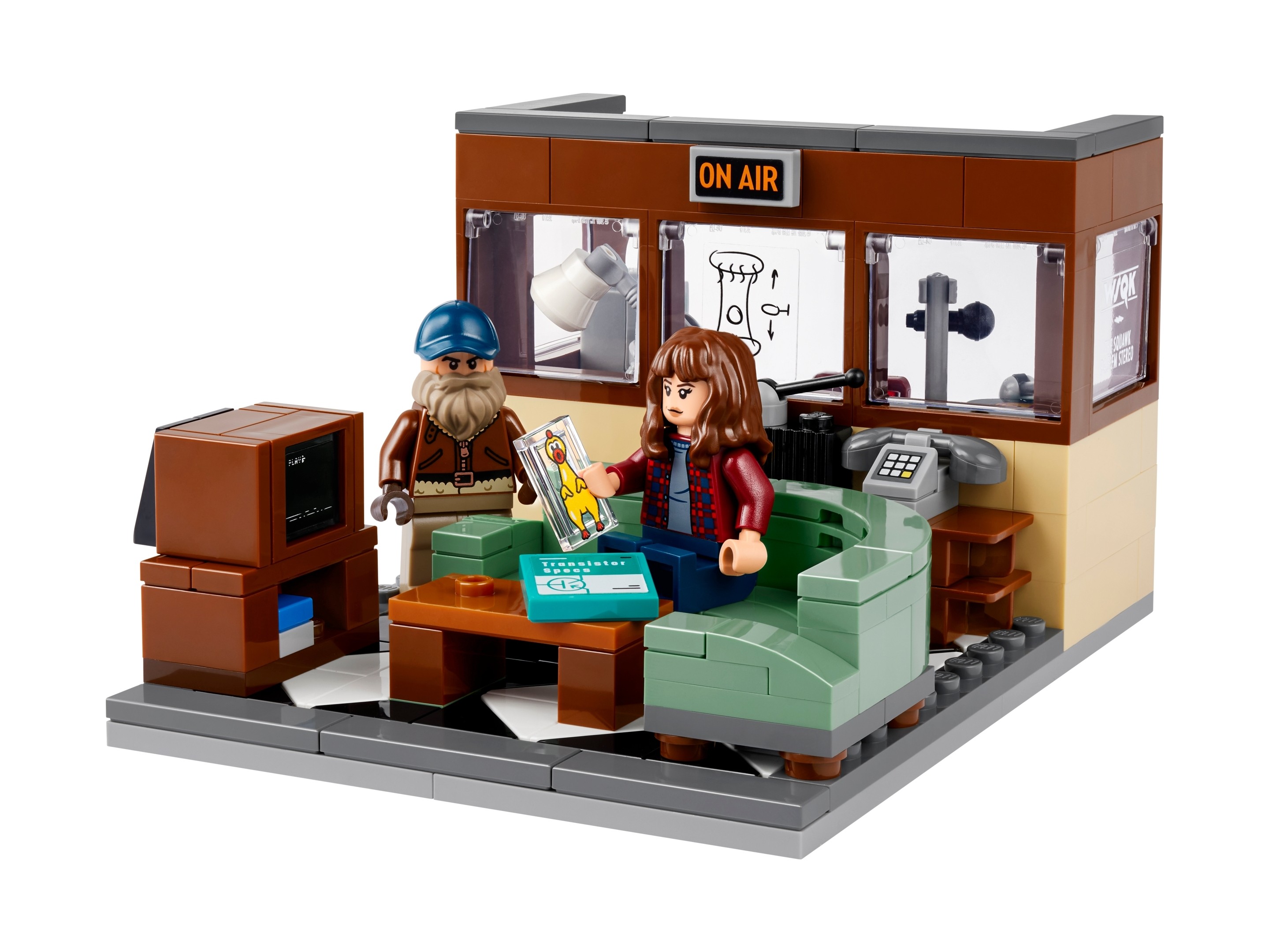 LEGO Stranger Things - Stacja radiowa WSQK