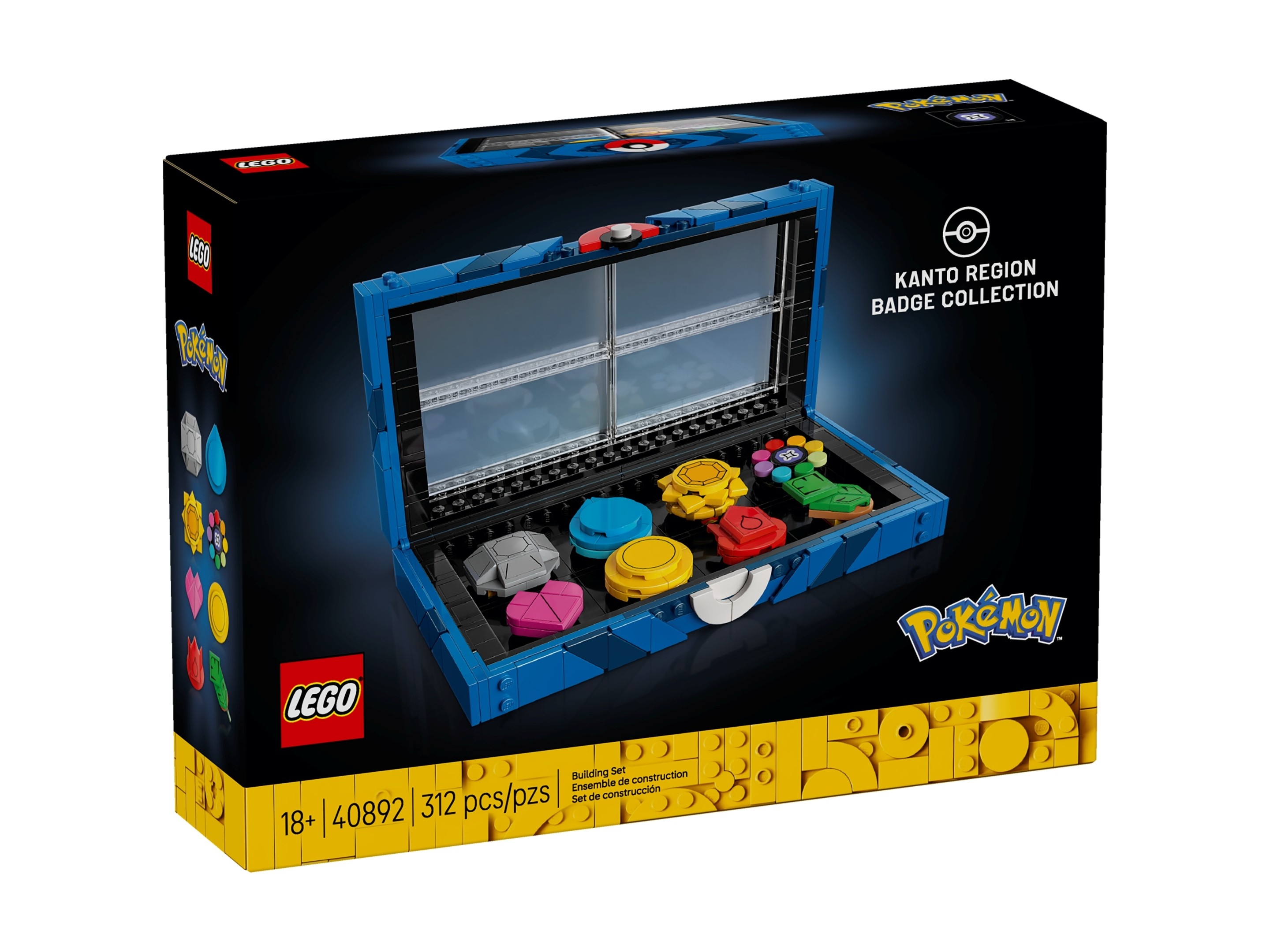 LEGO Pokemon - Kolekcja odznak z regionu Kanto