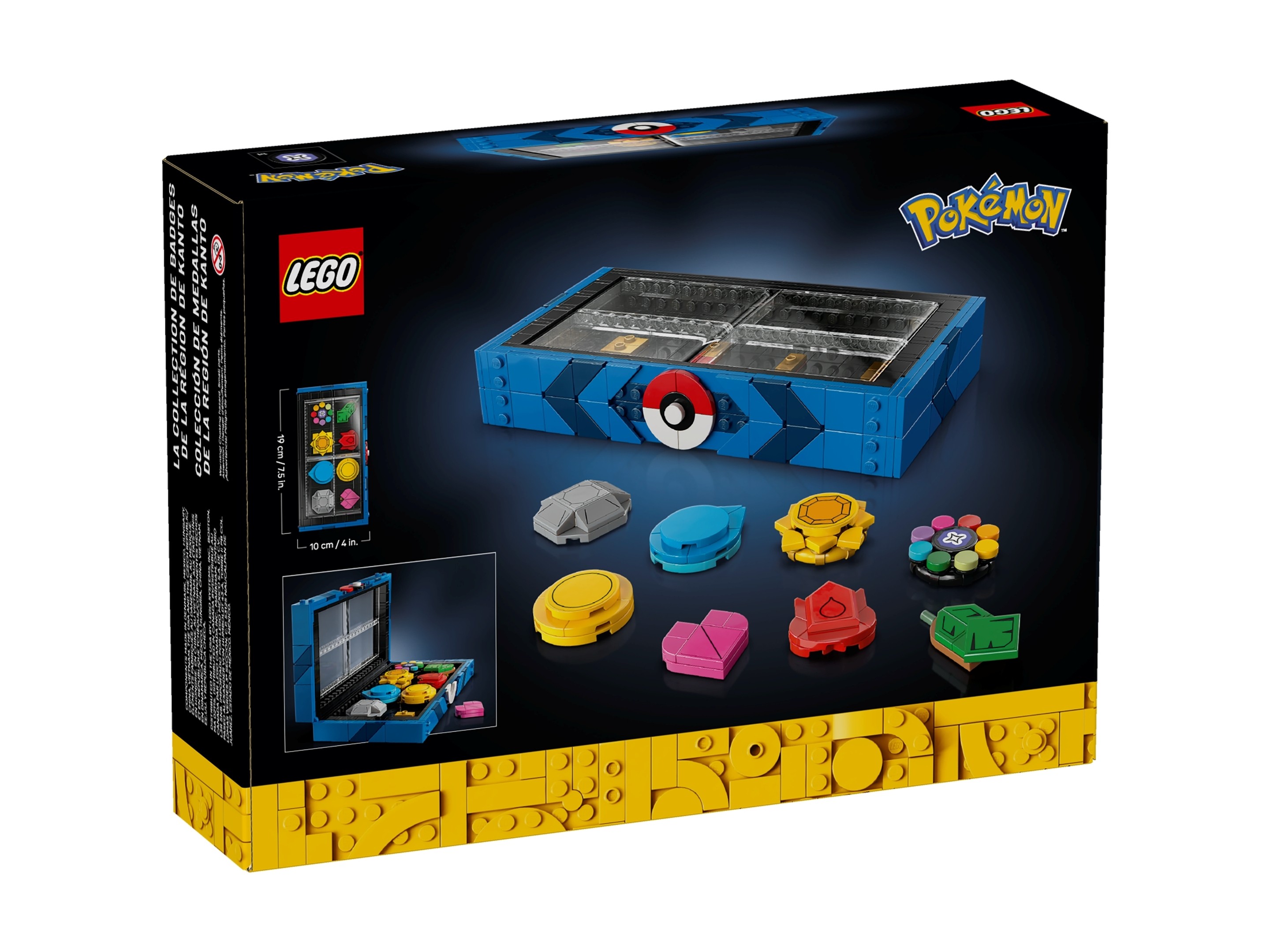 LEGO Pokemon - Kolekcja odznak z regionu Kanto
