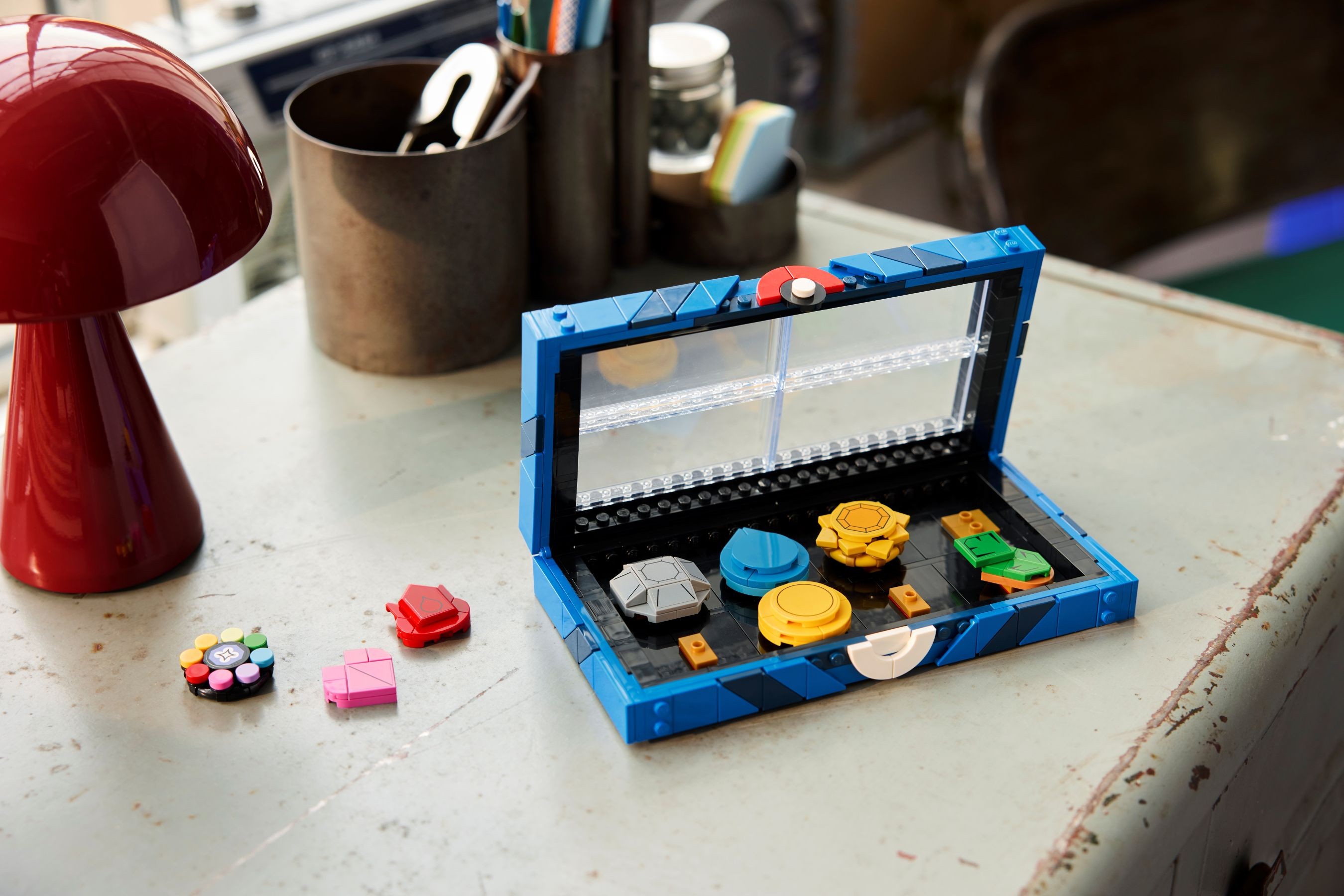 LEGO Pokemon - Kolekcja odznak z regionu Kanto