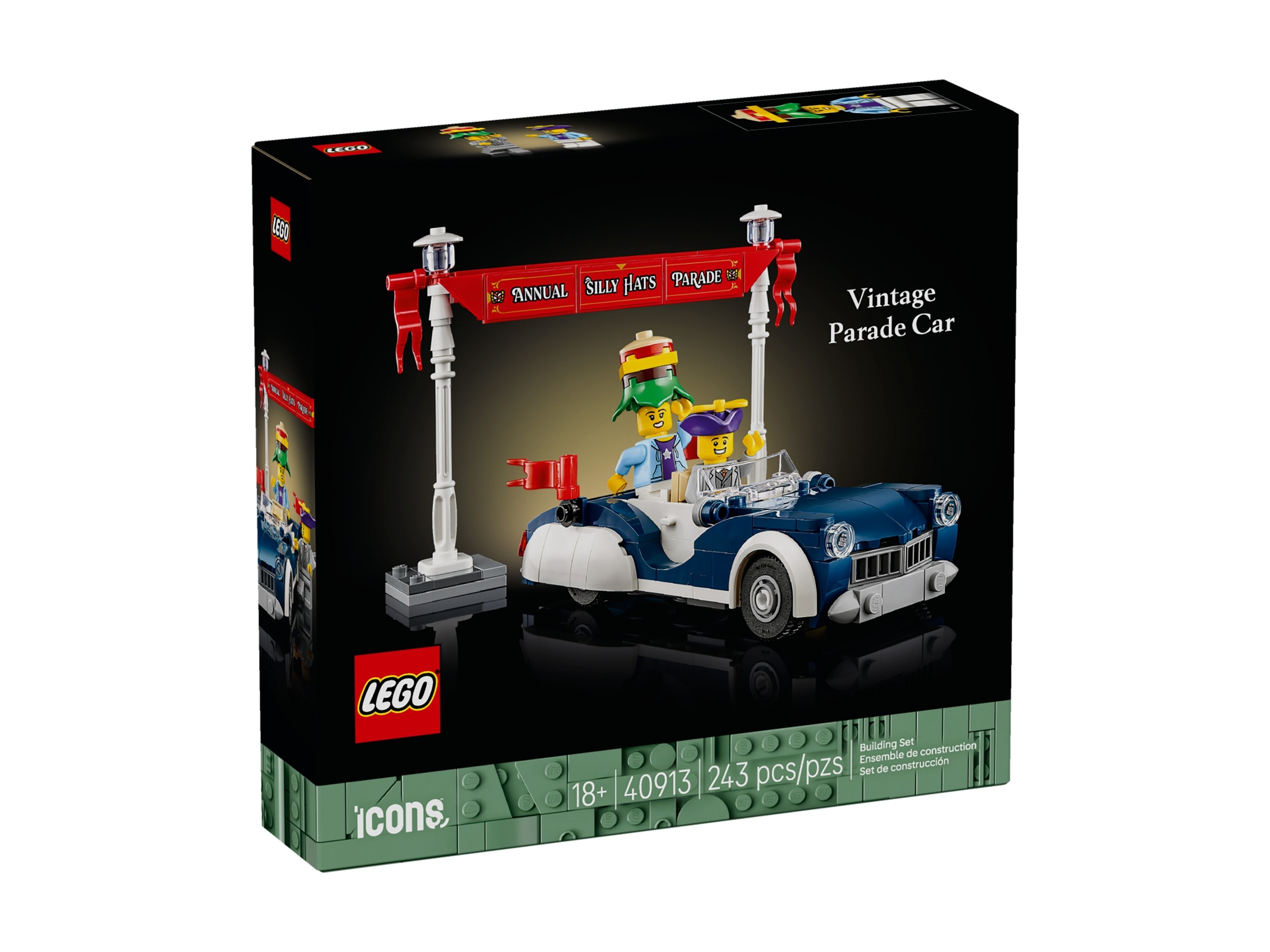 LEGO Icons - Zabytkowy samochód z parady