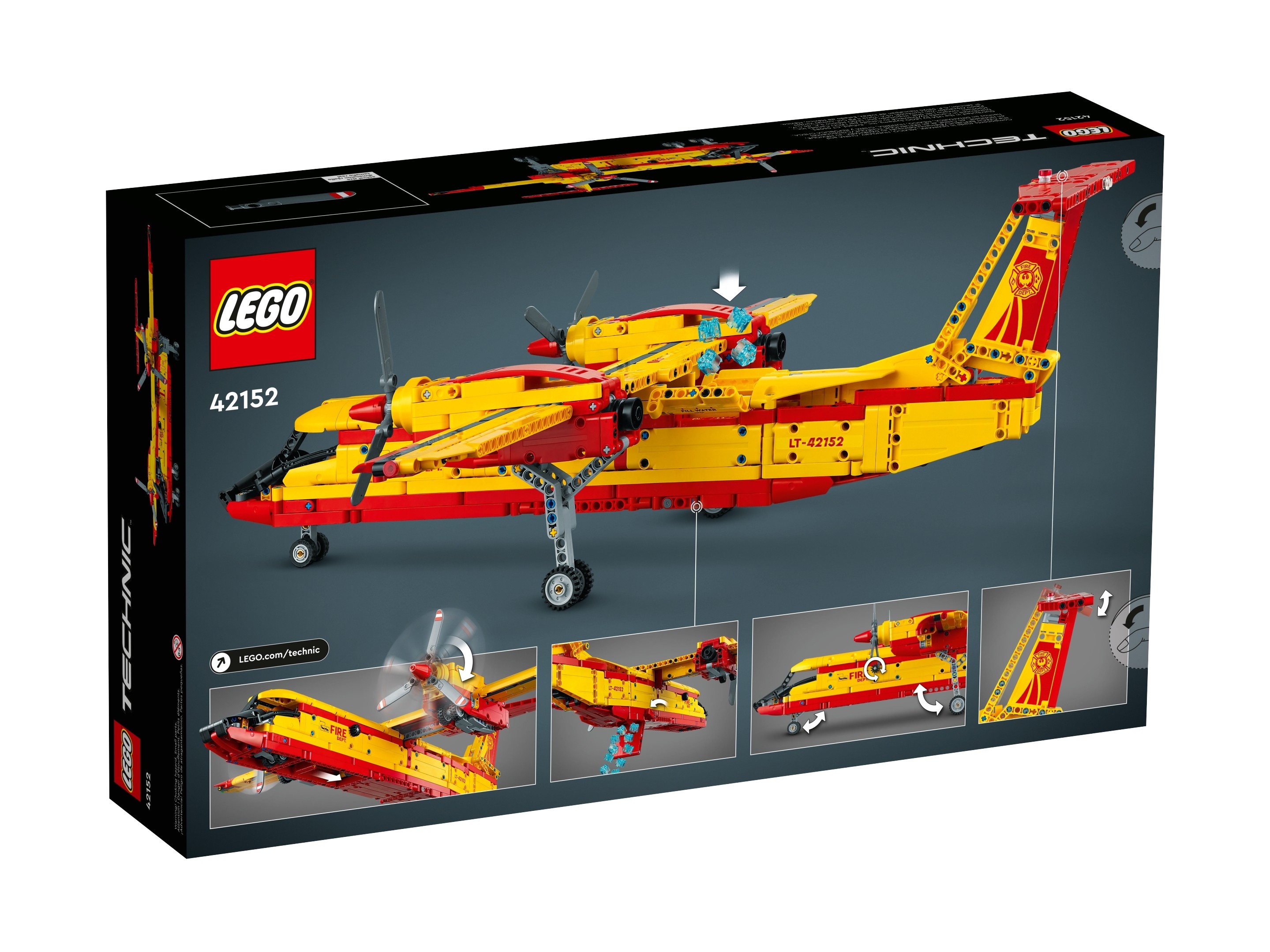 LEGO Technic - Samolot gaśniczy