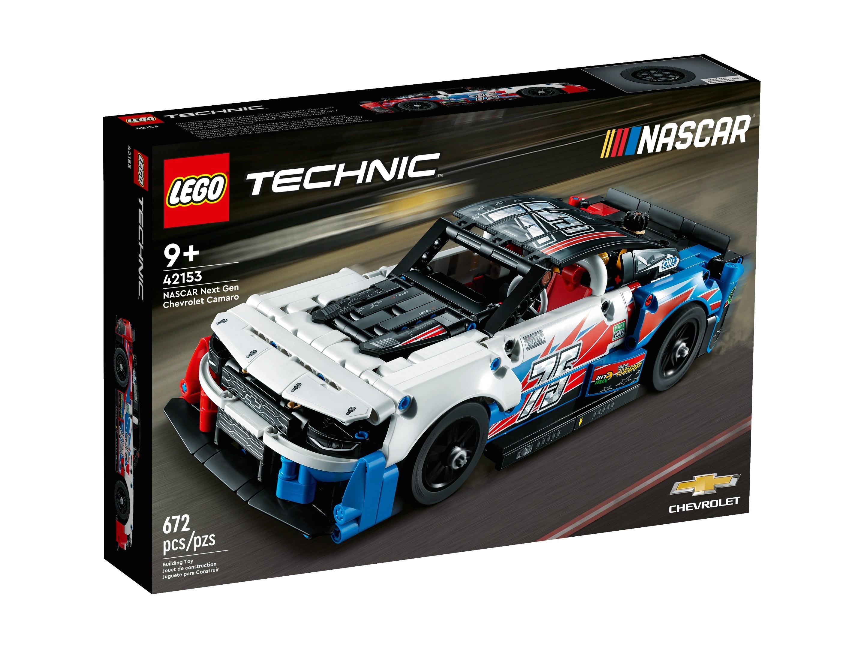 LEGO Technic - Nowy Chevrolet Camaro ZL1 z serii NASCAR