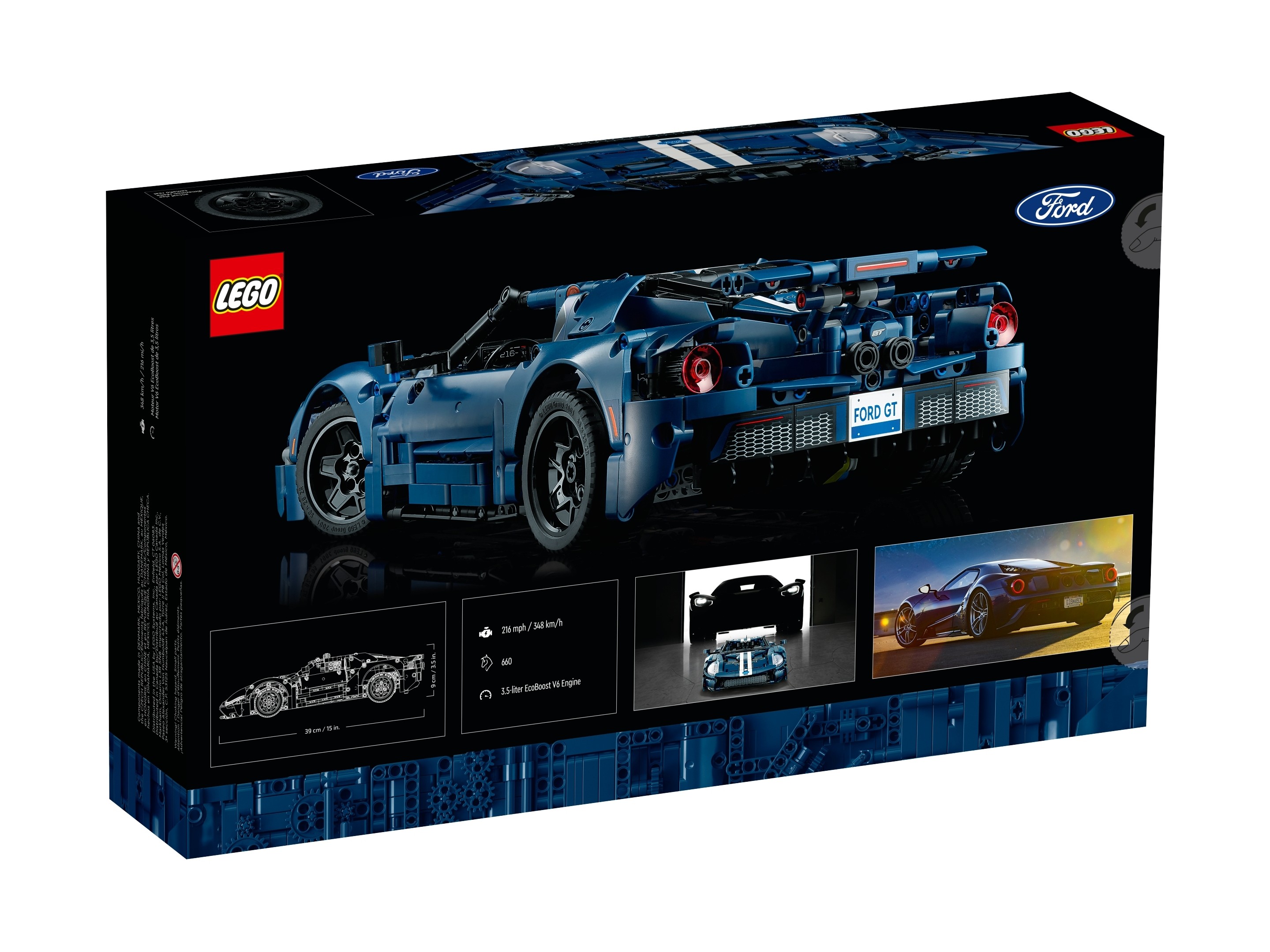 LEGO Technic - Ford GT, wersja z 2022 roku