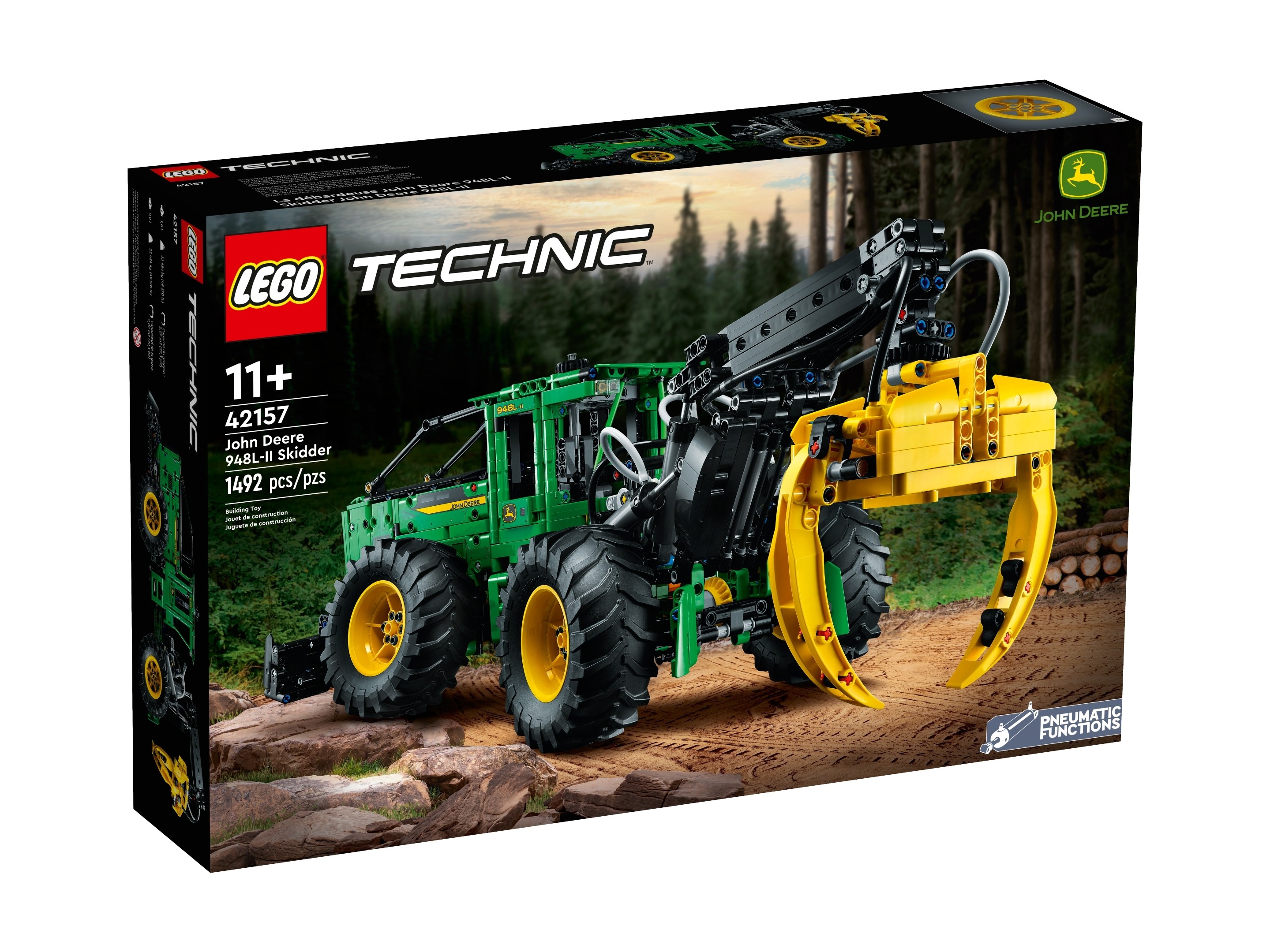 LEGO Technic - Ciągnik zrywkowy John Deere 948L-II