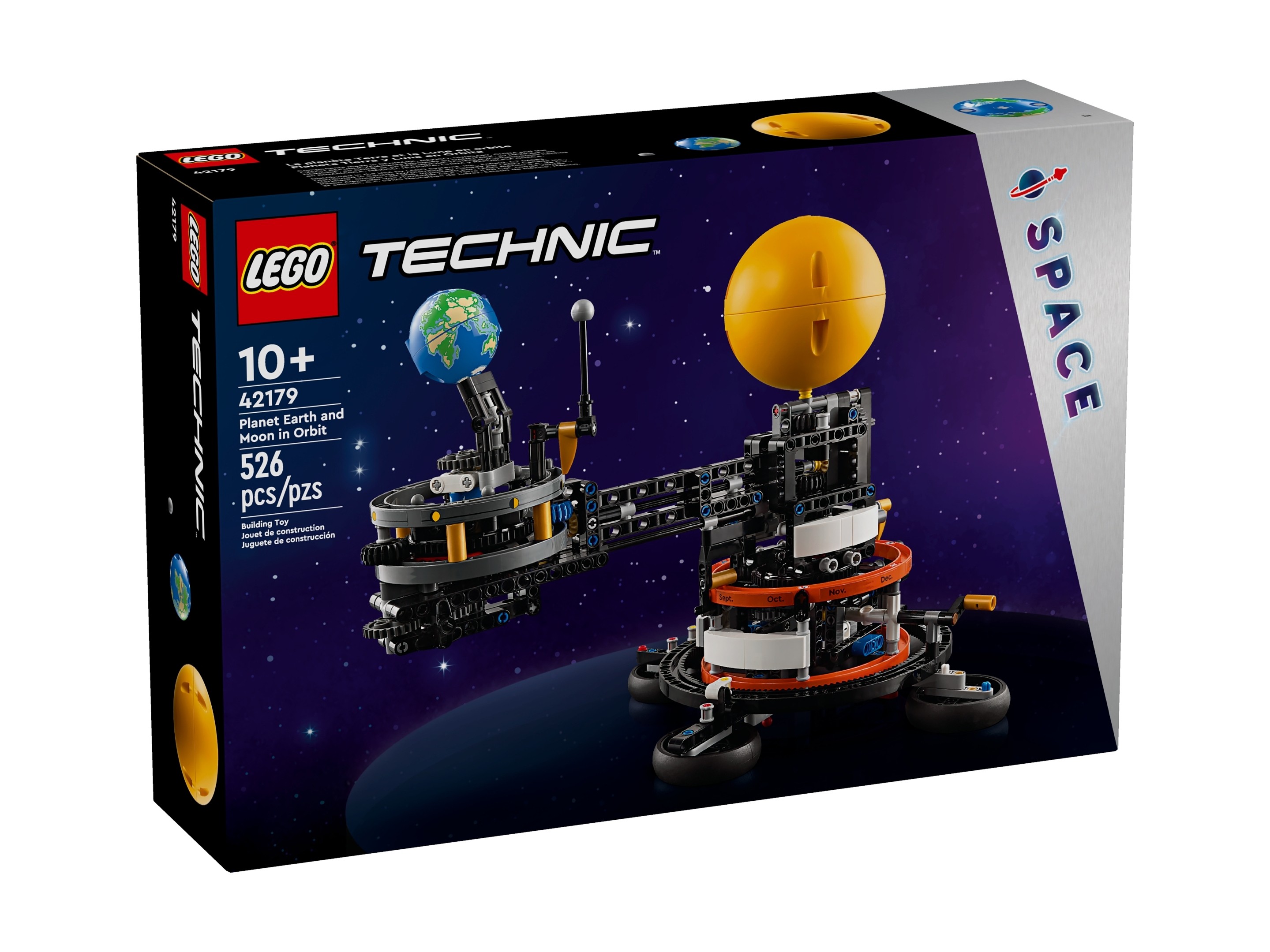 LEGO Technic - Planeta Ziemia i Księżyc na orbicie