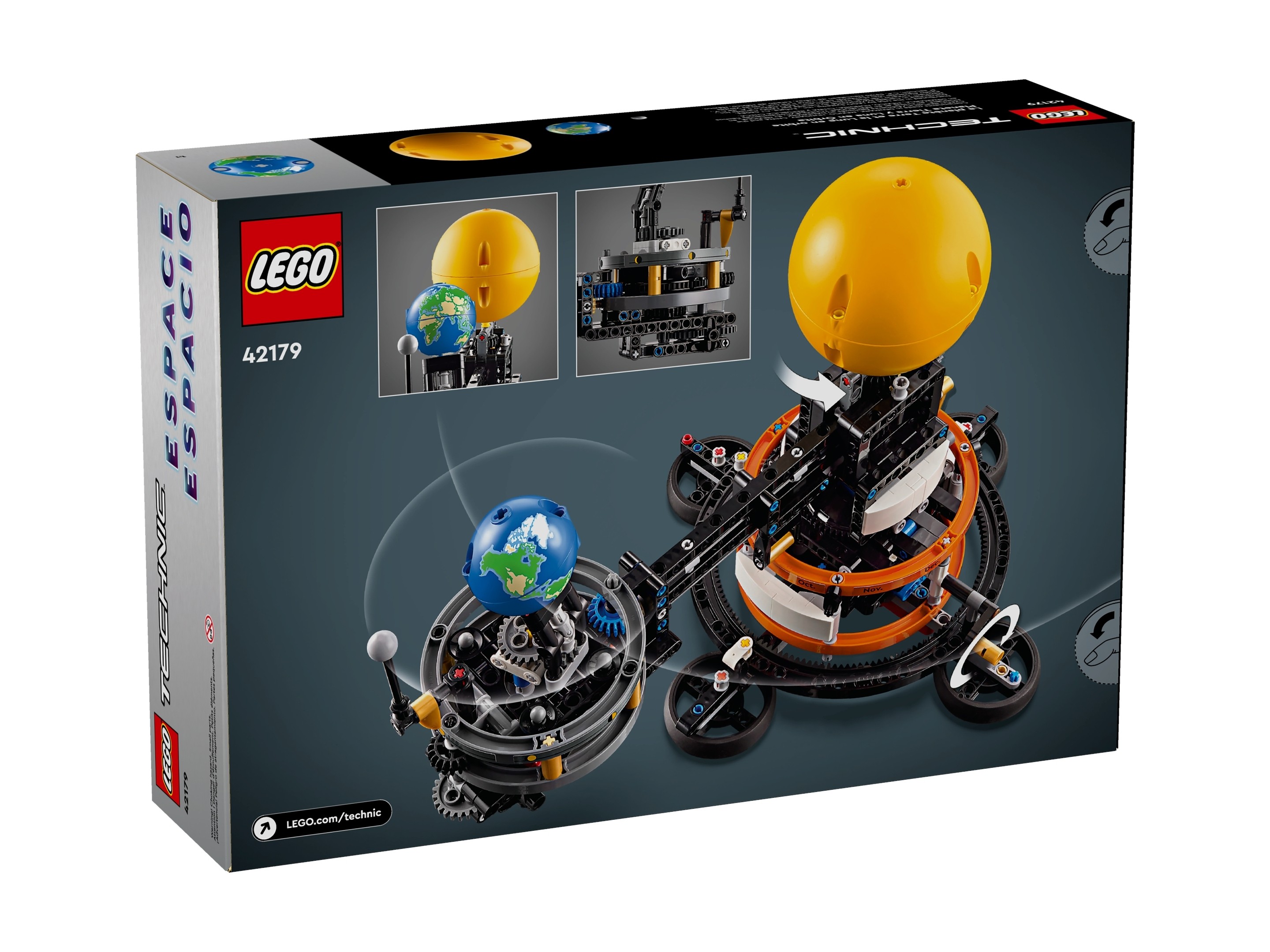 LEGO Technic - Planeta Ziemia i Księżyc na orbicie