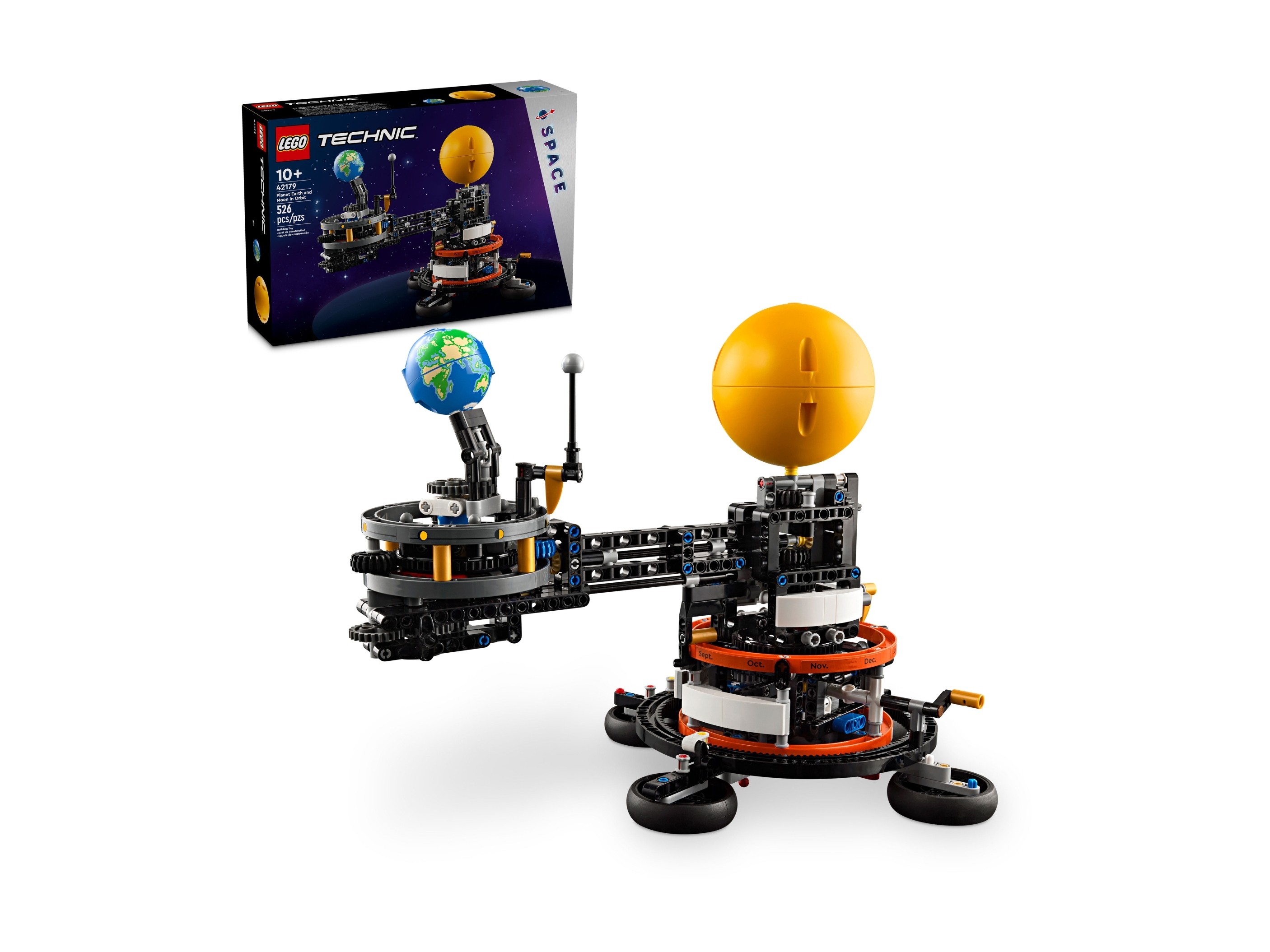 LEGO Technic - Planeta Ziemia i Księżyc na orbicie