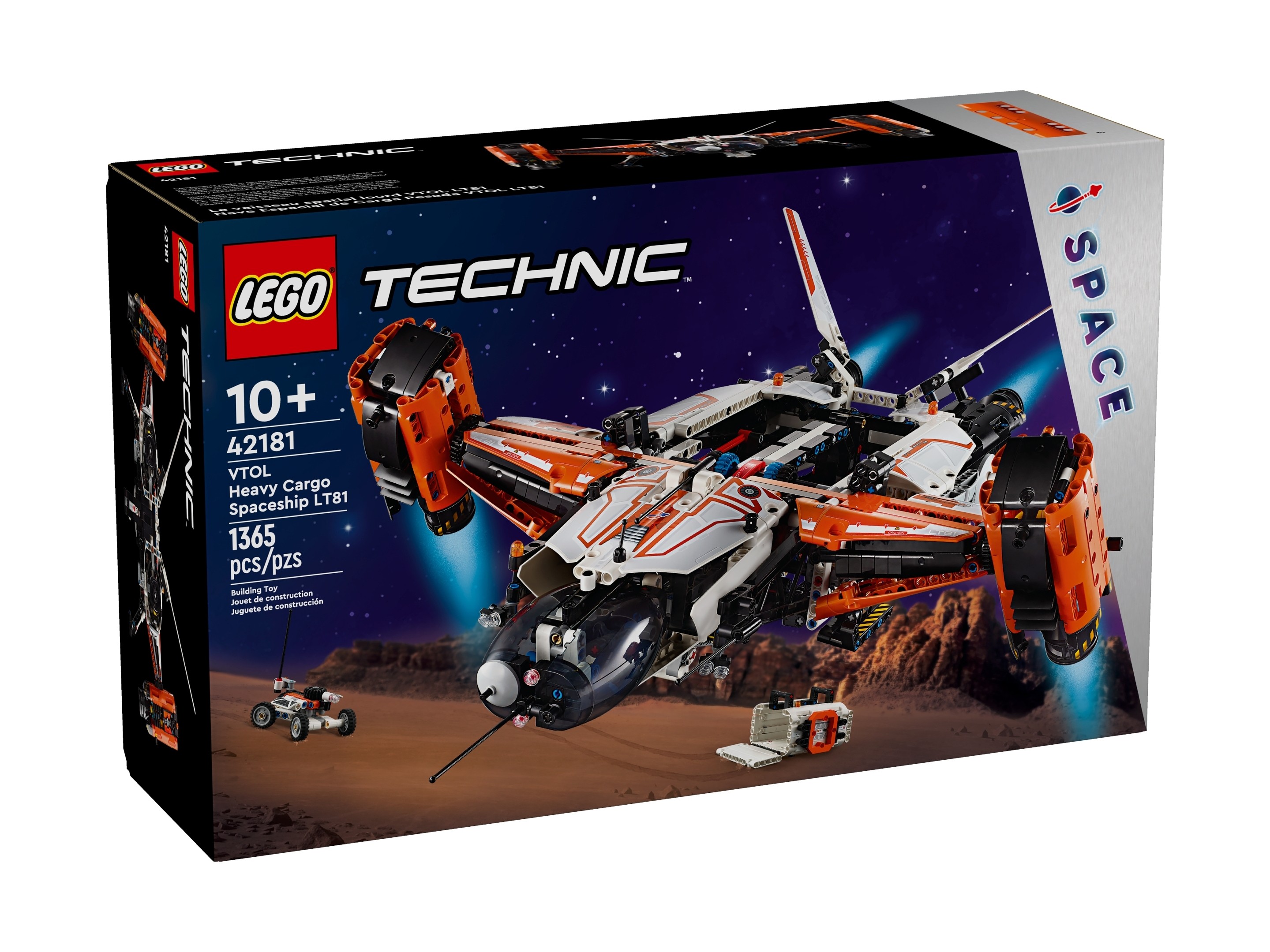 LEGO Technic - Transportowy statek kosmiczny VTOL LT81