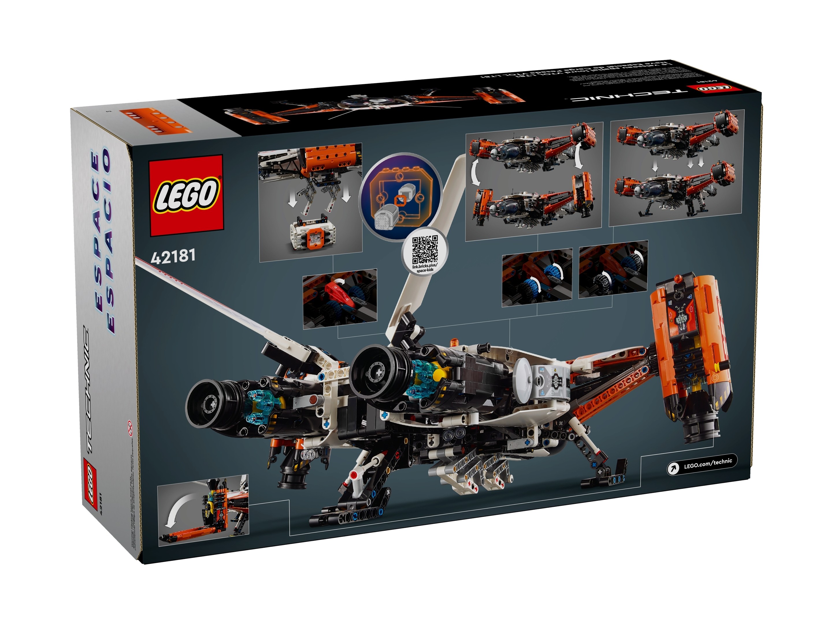 LEGO Technic - Transportowy statek kosmiczny VTOL LT81