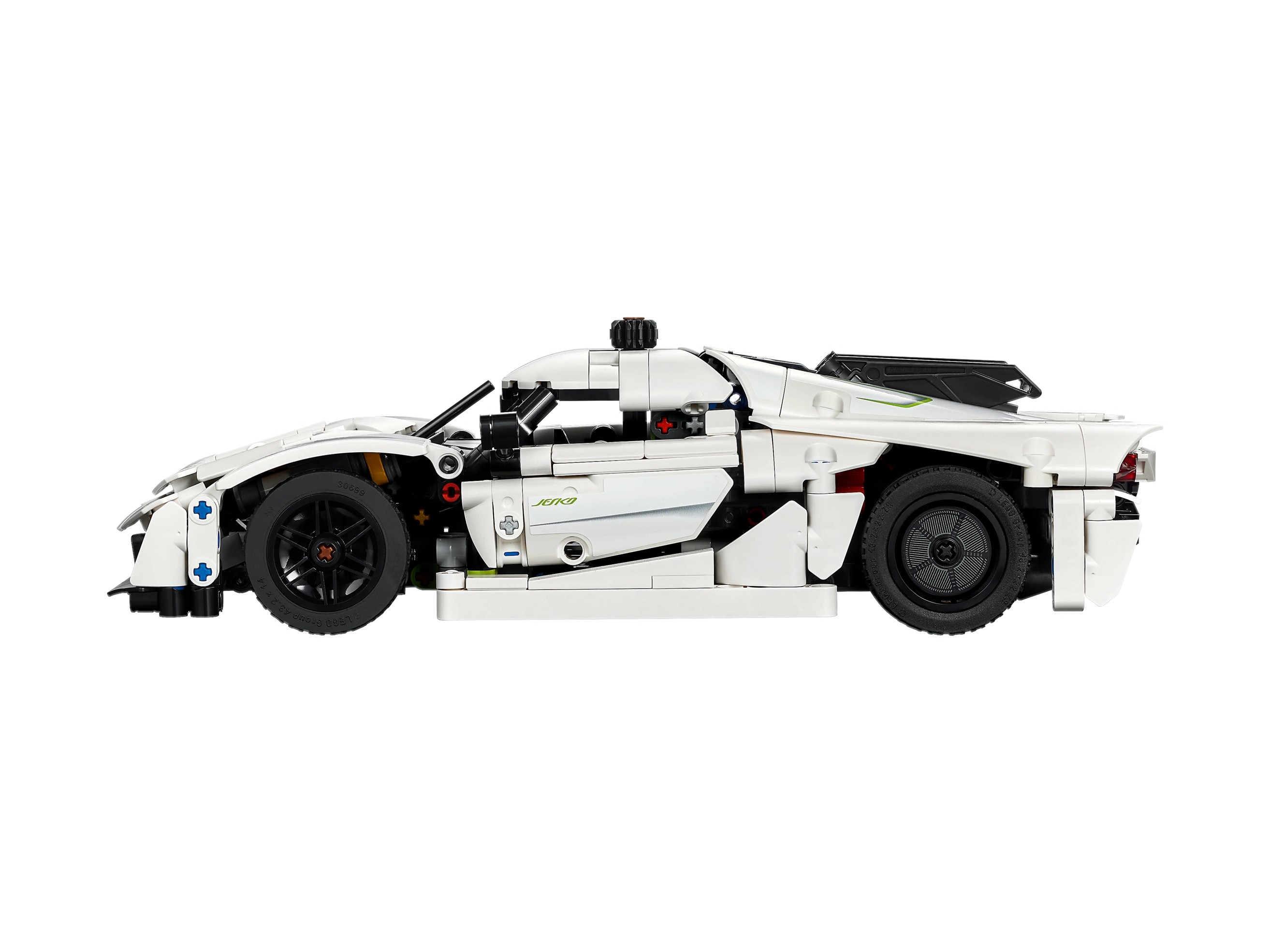 LEGO Technic - Biały hipersamochód Koenigsegg Jesko Absolut
