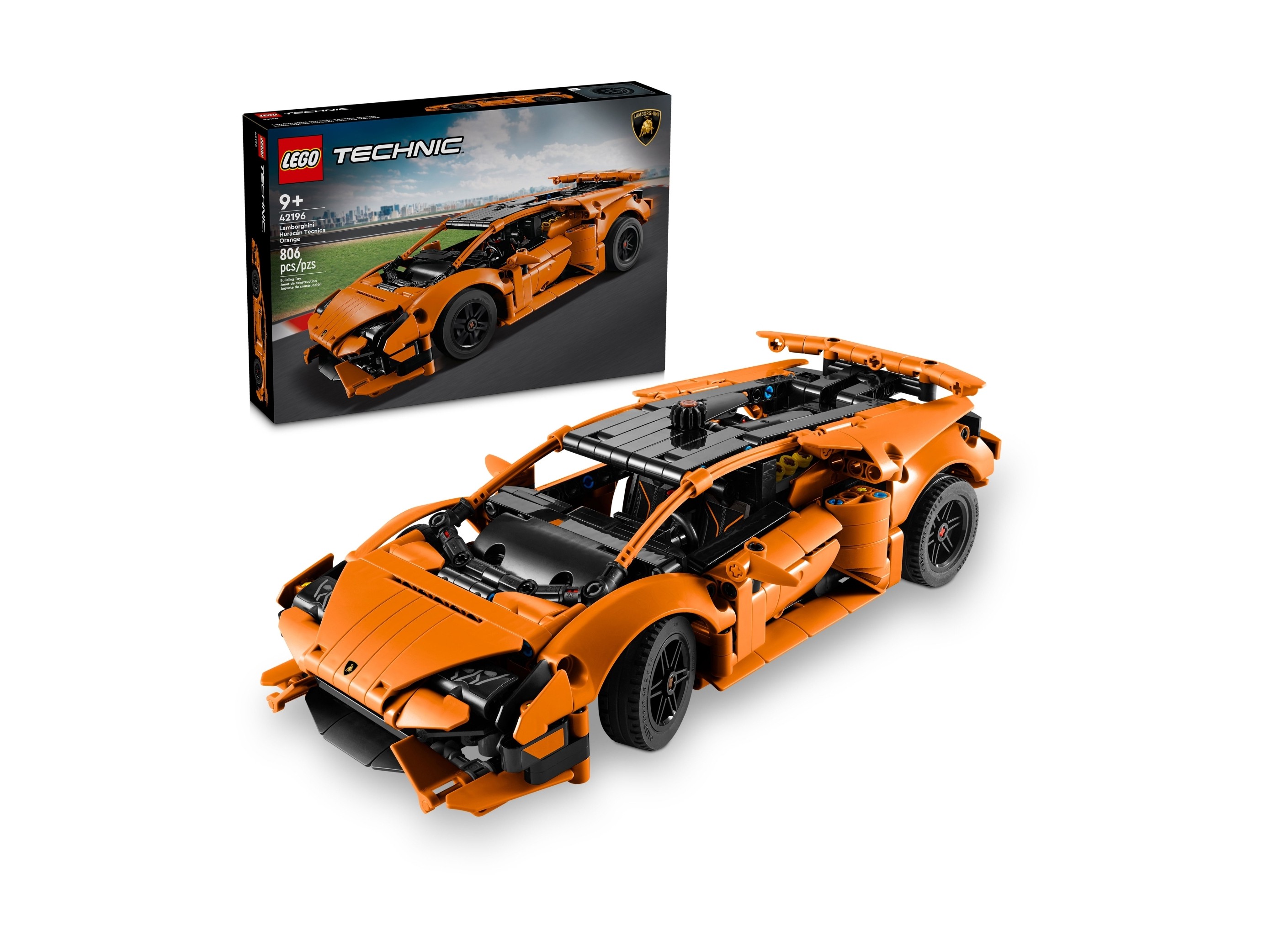 LEGO Technic - Pomarańczowe Lamborghini Huracán Tecnica