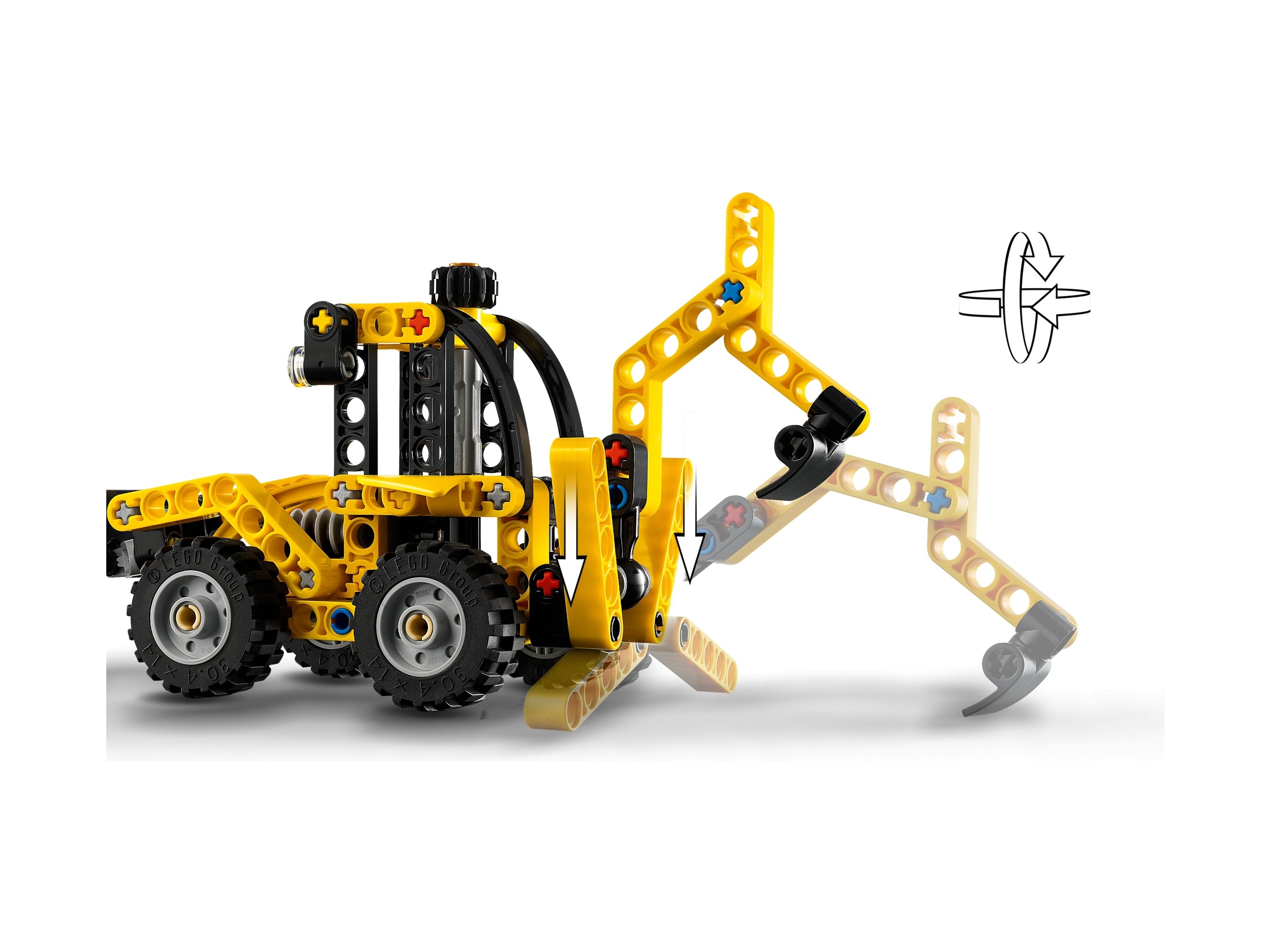 LEGO Technic - Koparko-ładowarka