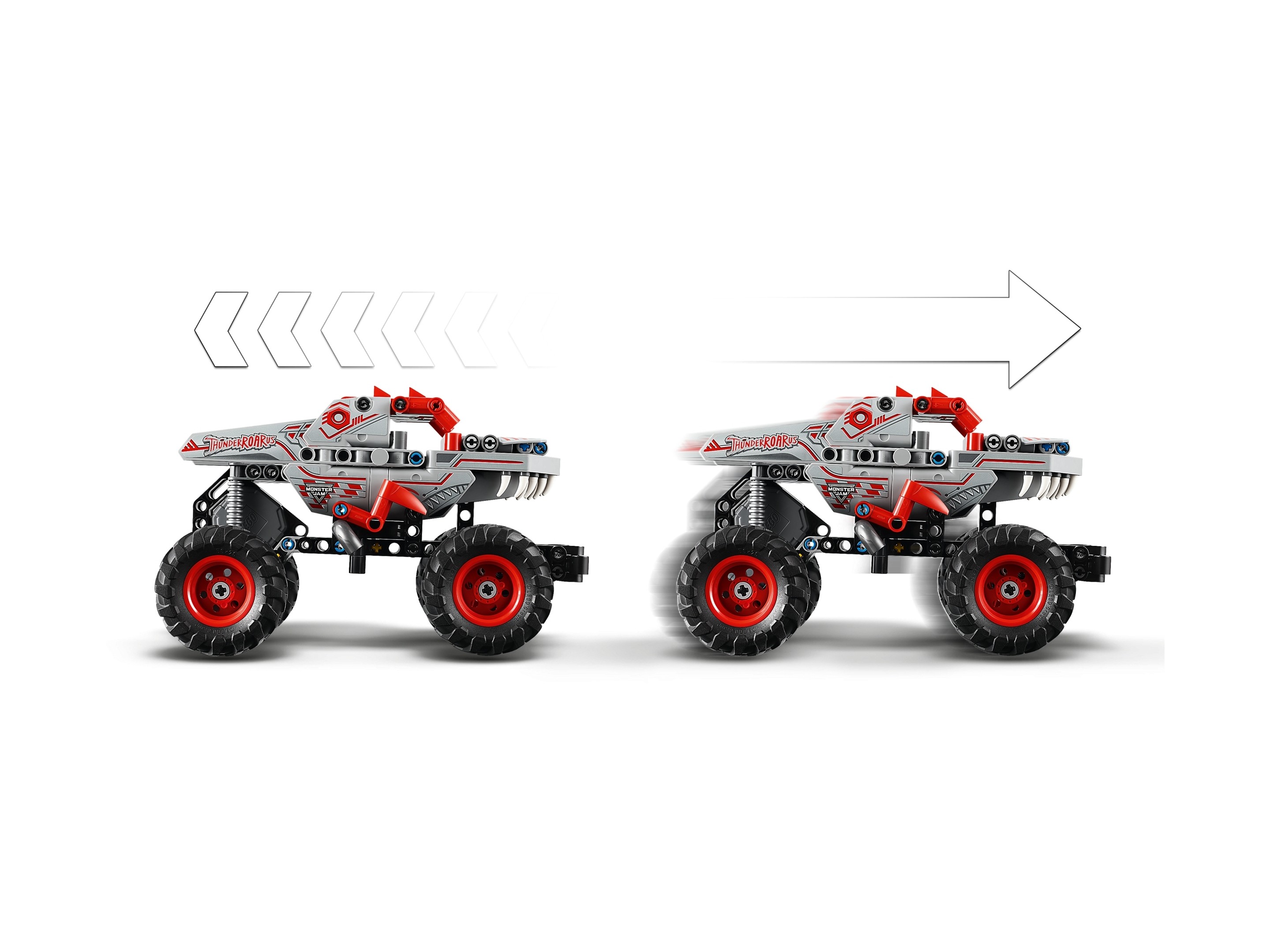 LEGO Technic - Monster Jam™ ThunderROARus™ z napędem typu pull-back