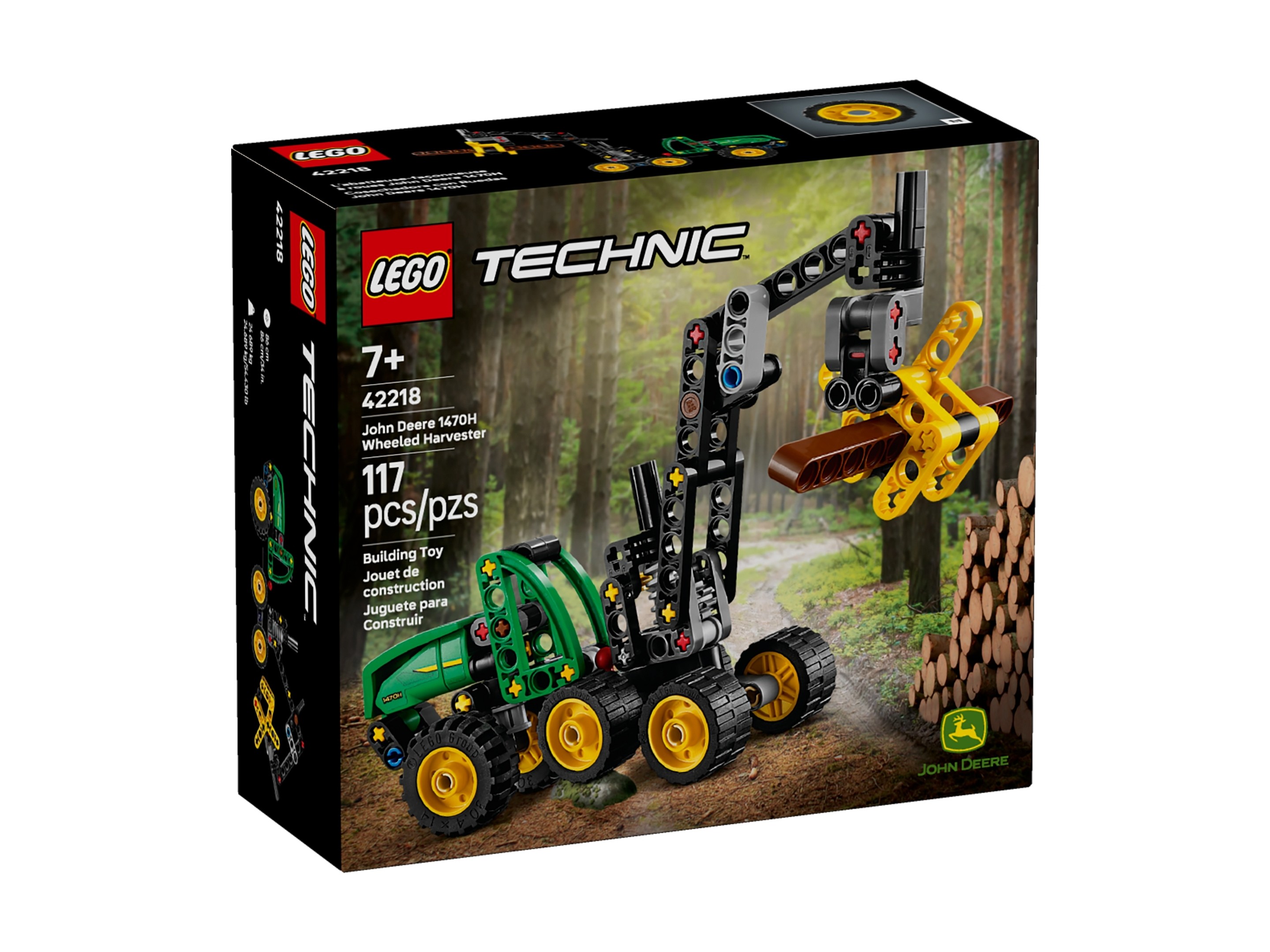 LEGO Technic - Harwester kołowy John Deere 1470H