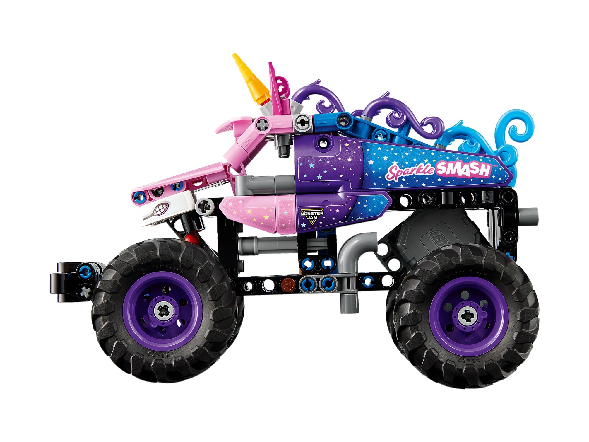 LEGO Technic - Monster Jam™ Sparkle Smash™ z napędem typu pull-back