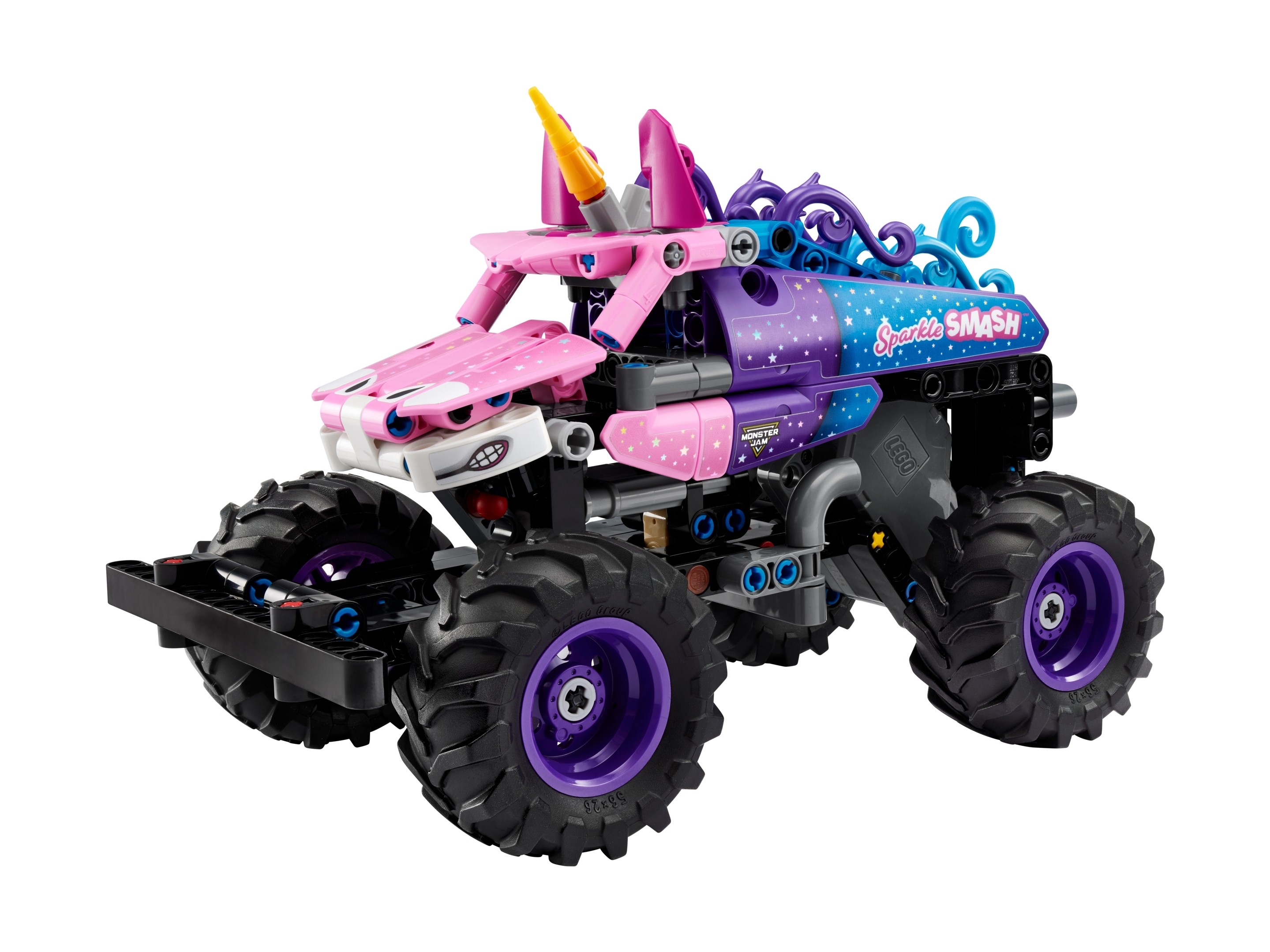 LEGO Technic - Monster Jam™ Sparkle Smash™ z napędem typu pull-back