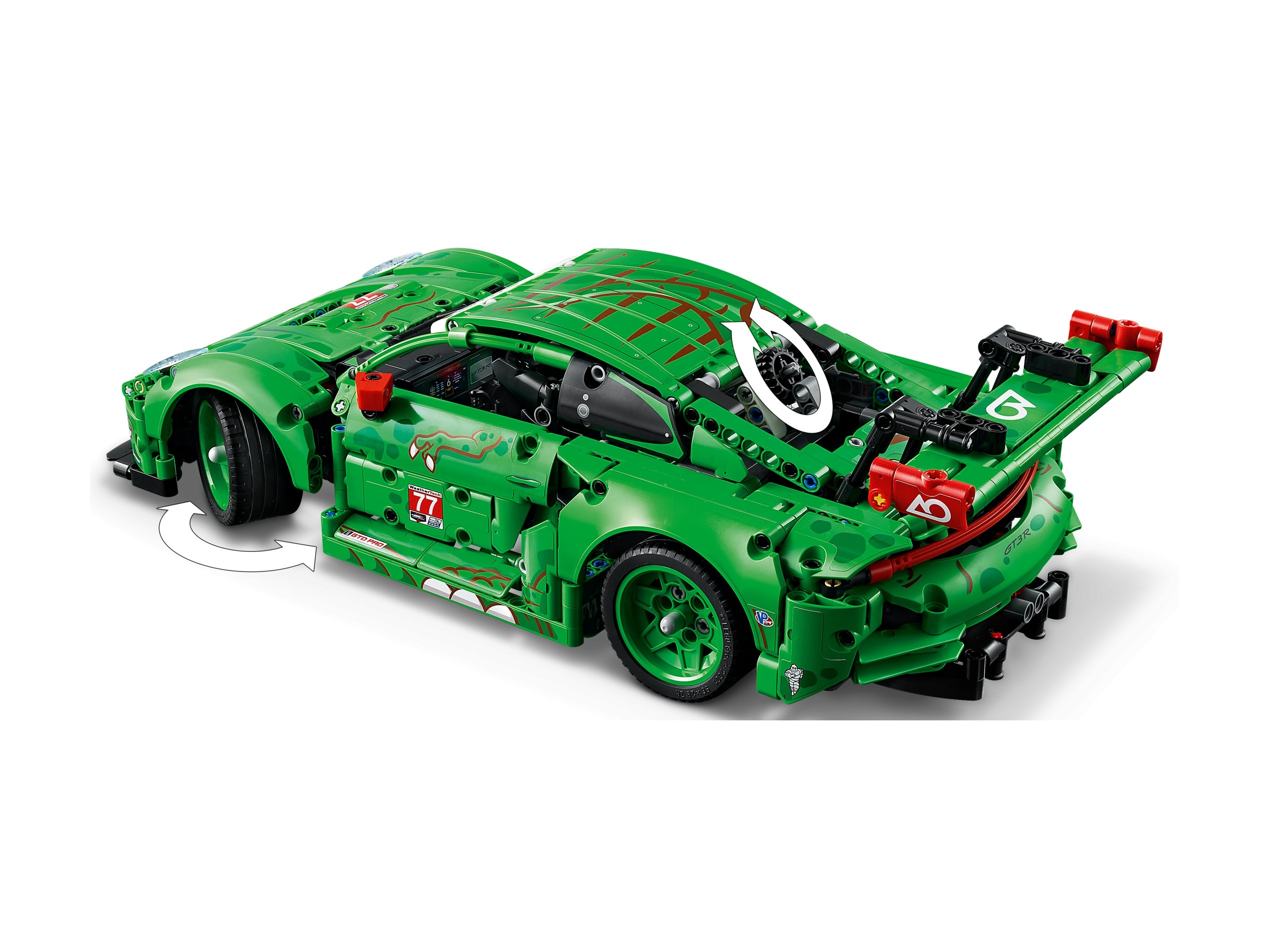 LEGO Technic - Samochód Porsche 911 GT3 R REXY AO Racing