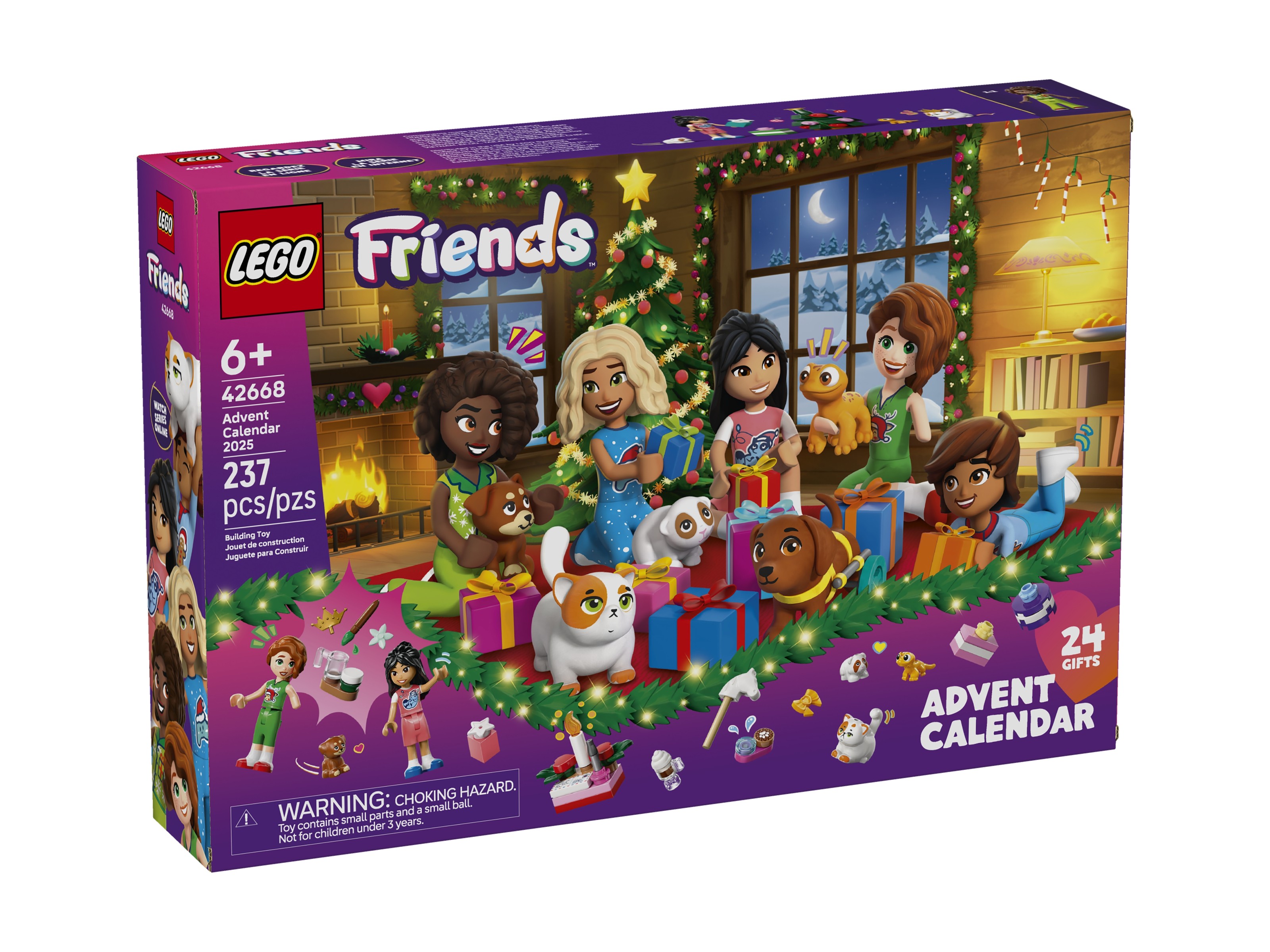 LEGO Friends - Kalendarz adwentowy na 2025 rok