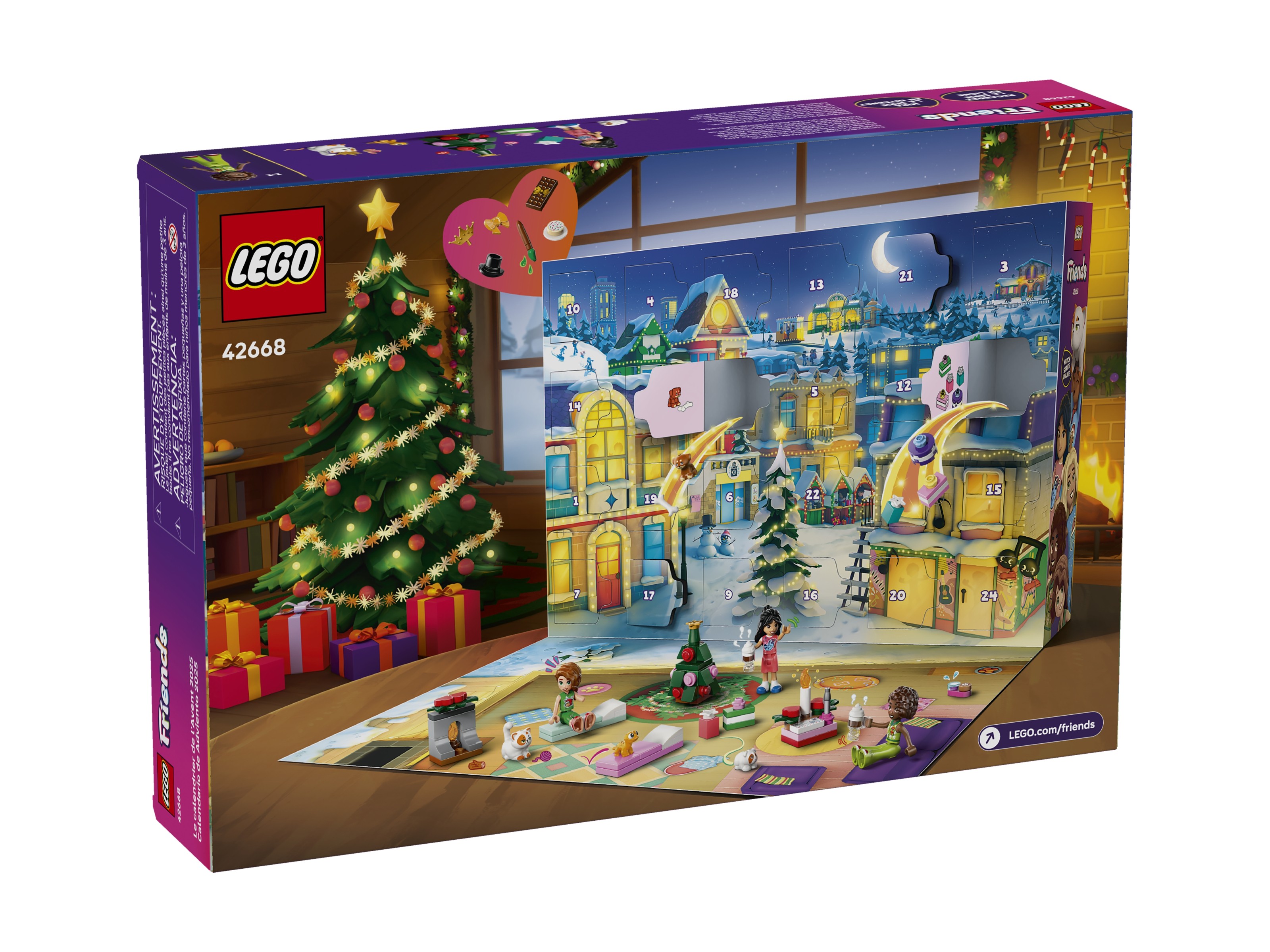 LEGO Friends - Kalendarz adwentowy na 2025 rok