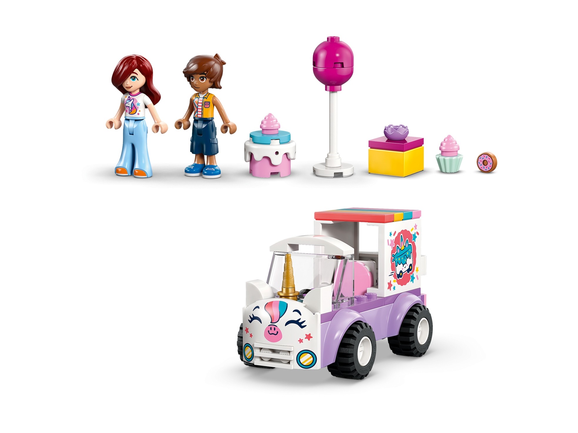LEGO Friends - Jednorożcowa dostawa tortu