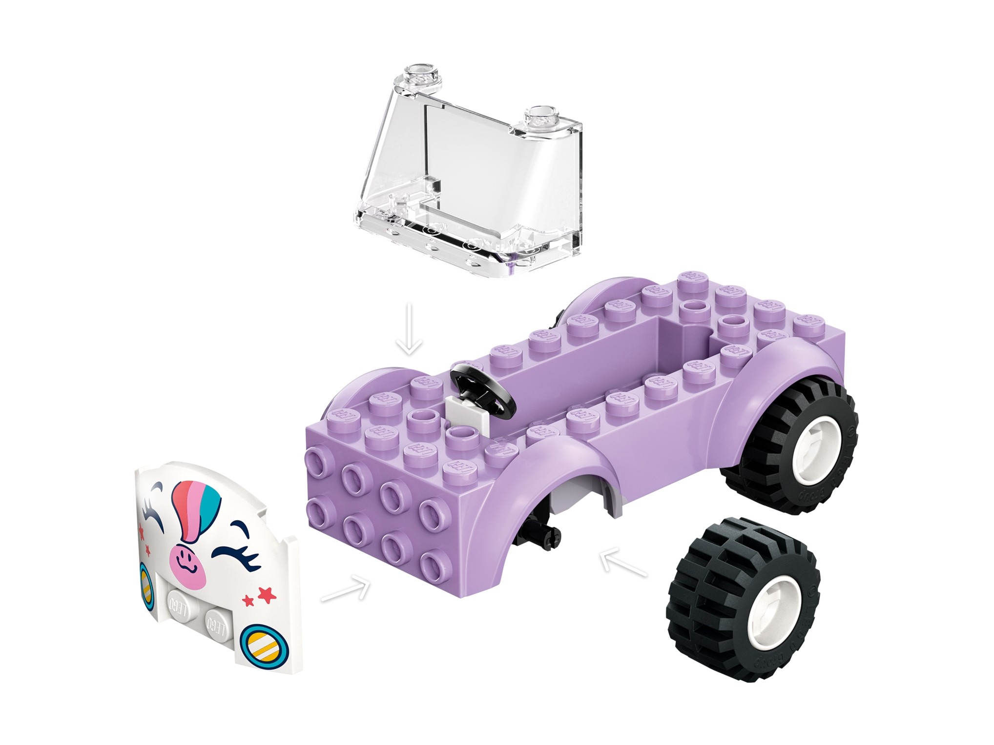 LEGO Friends - Jednorożcowa dostawa tortu