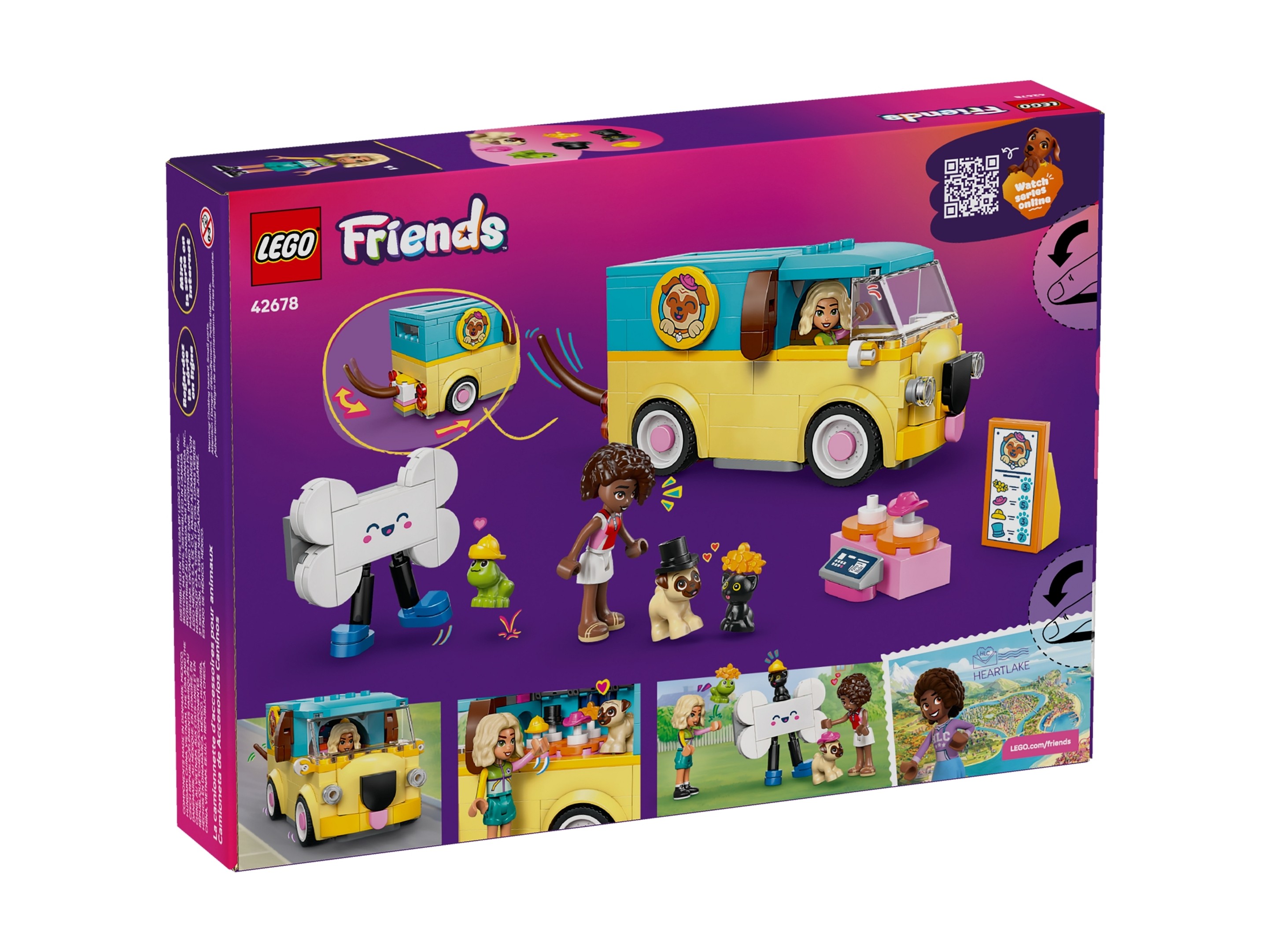 LEGO Friends - Furgonetka z akcesoriami dla zwierząt