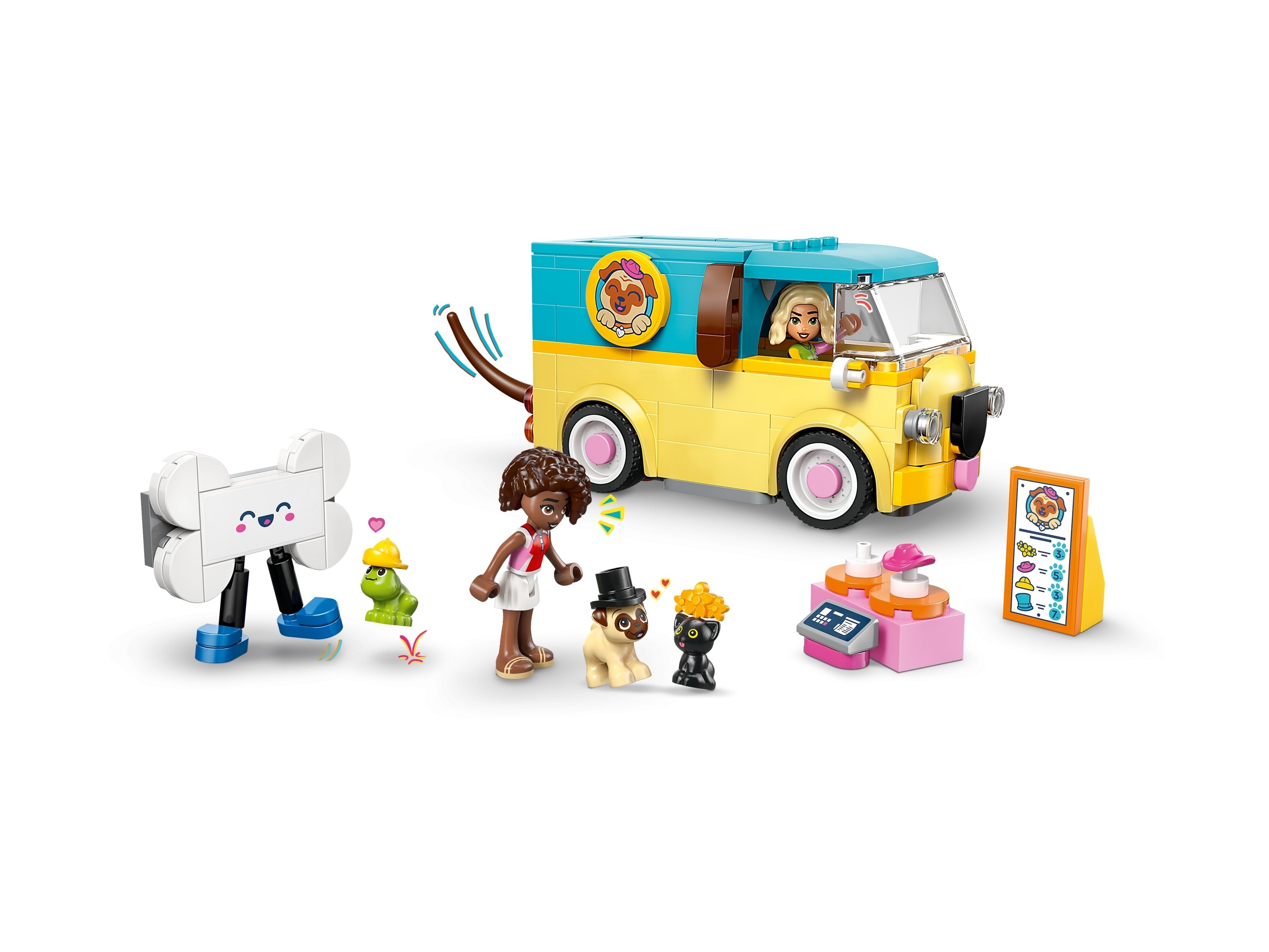 LEGO Friends - Furgonetka z akcesoriami dla zwierząt
