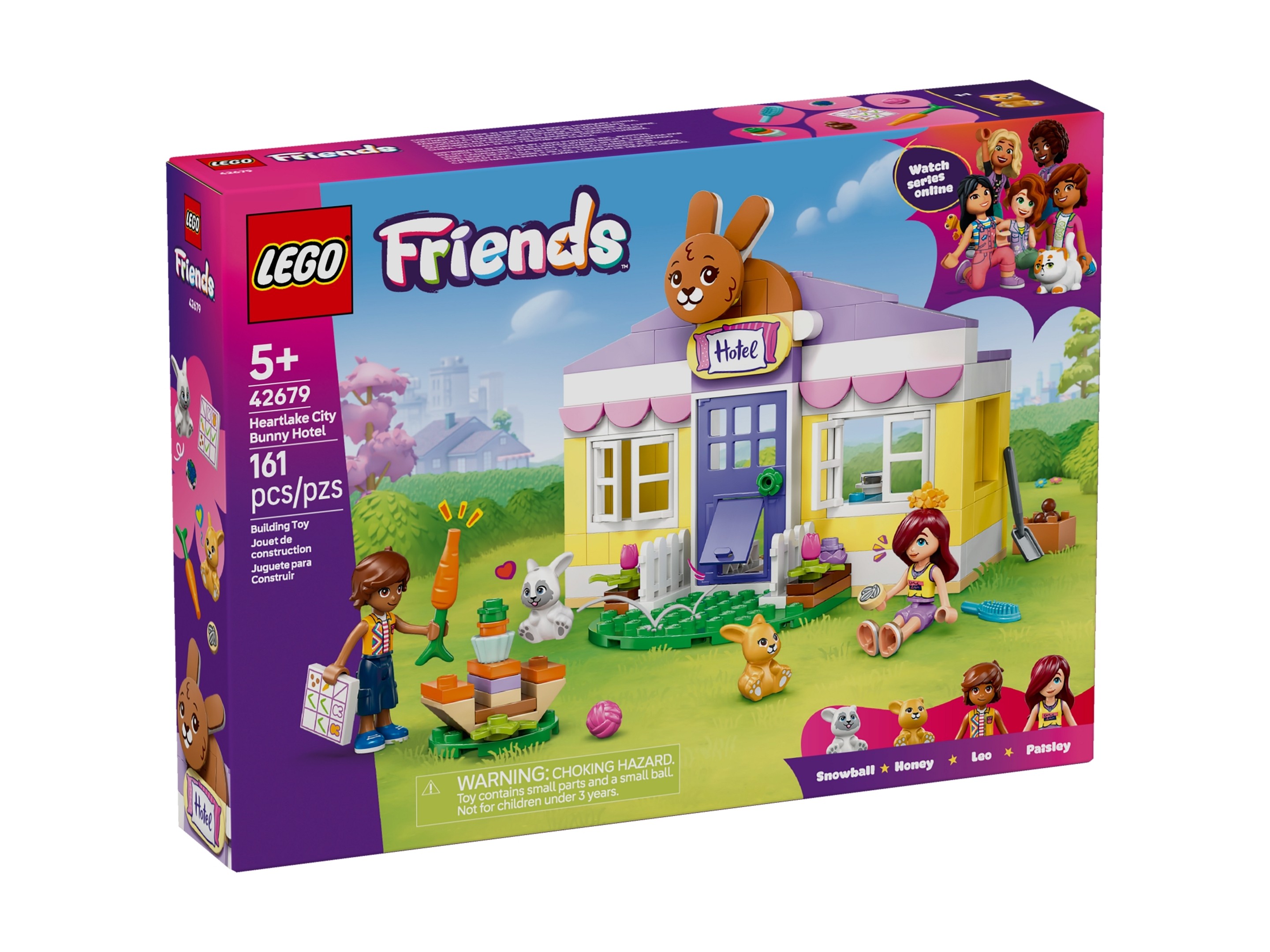 LEGO Friends - Hotel dla królików w mieście Heartlake