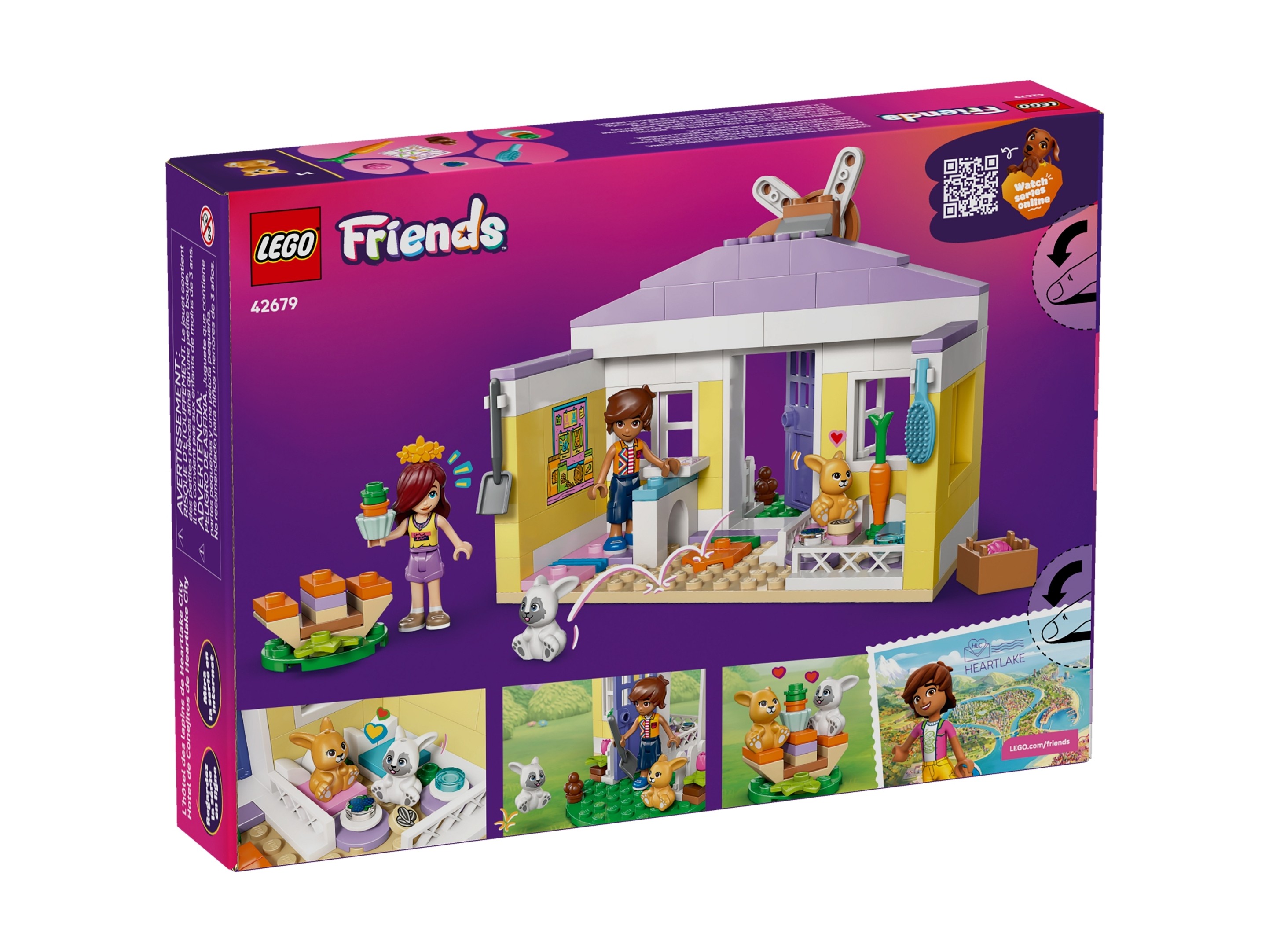 LEGO Friends - Hotel dla królików w mieście Heartlake