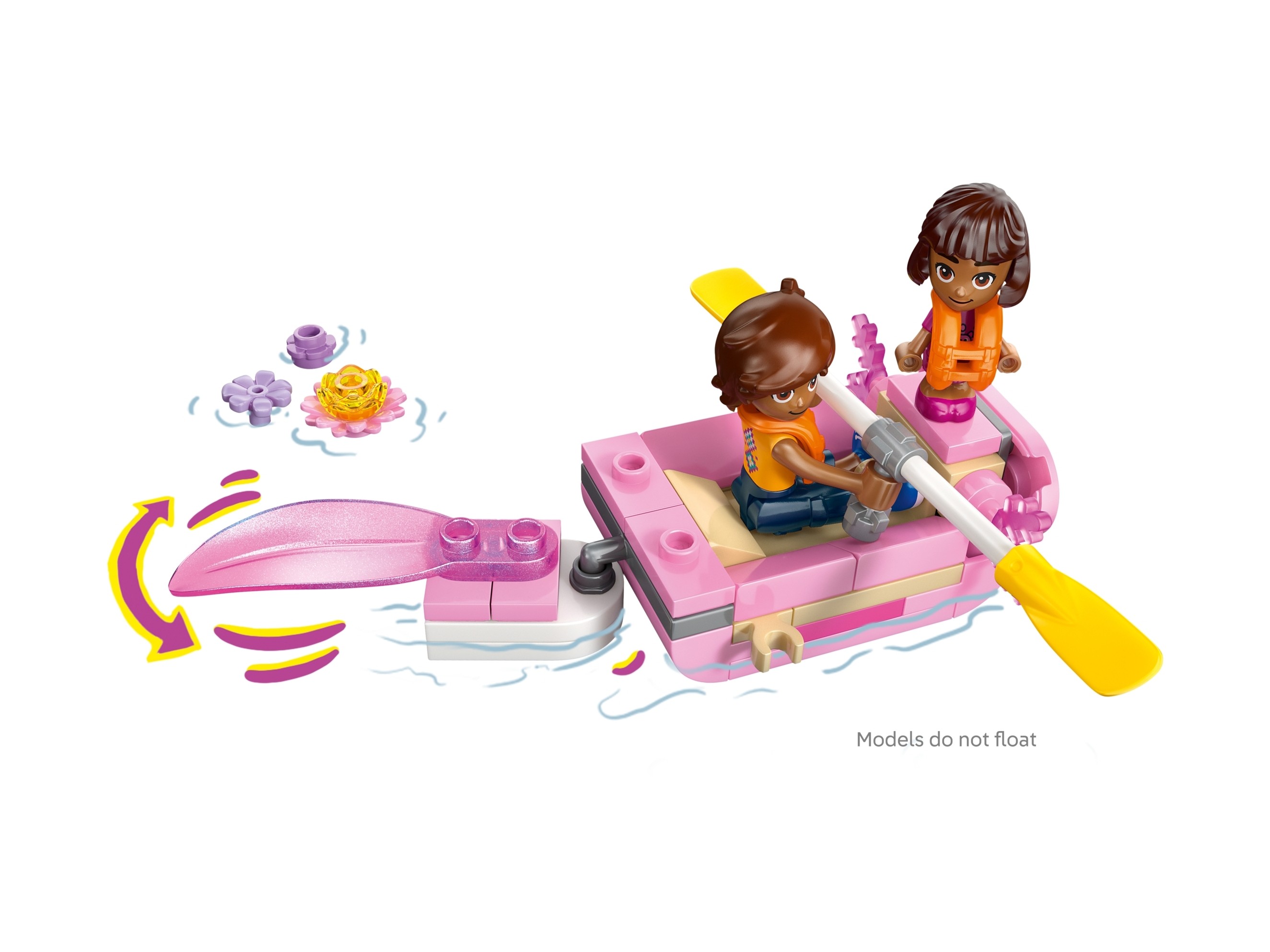 LEGO Friends - Przygoda na aksolotlowej łodzi