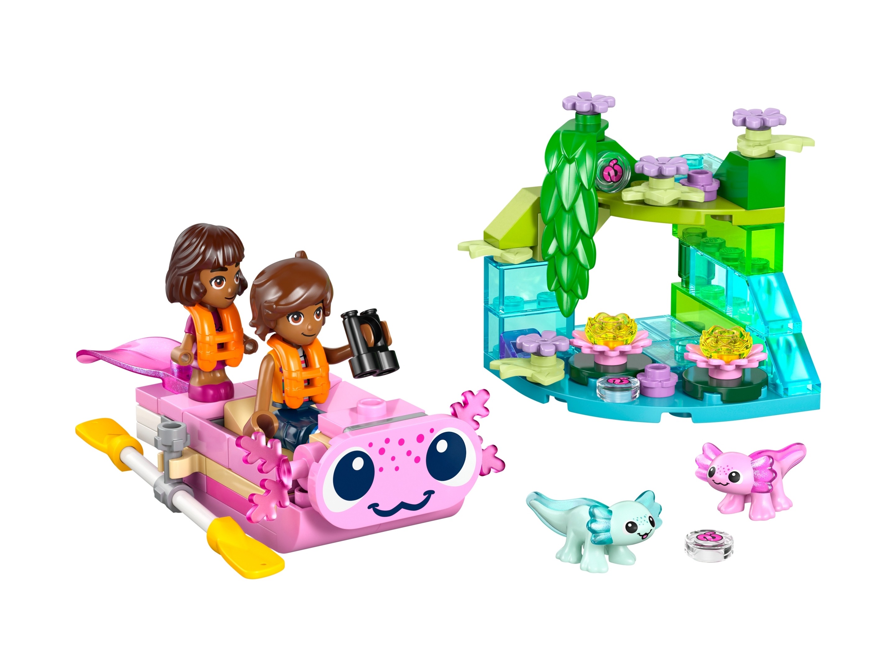LEGO Friends - Przygoda na aksolotlowej łodzi