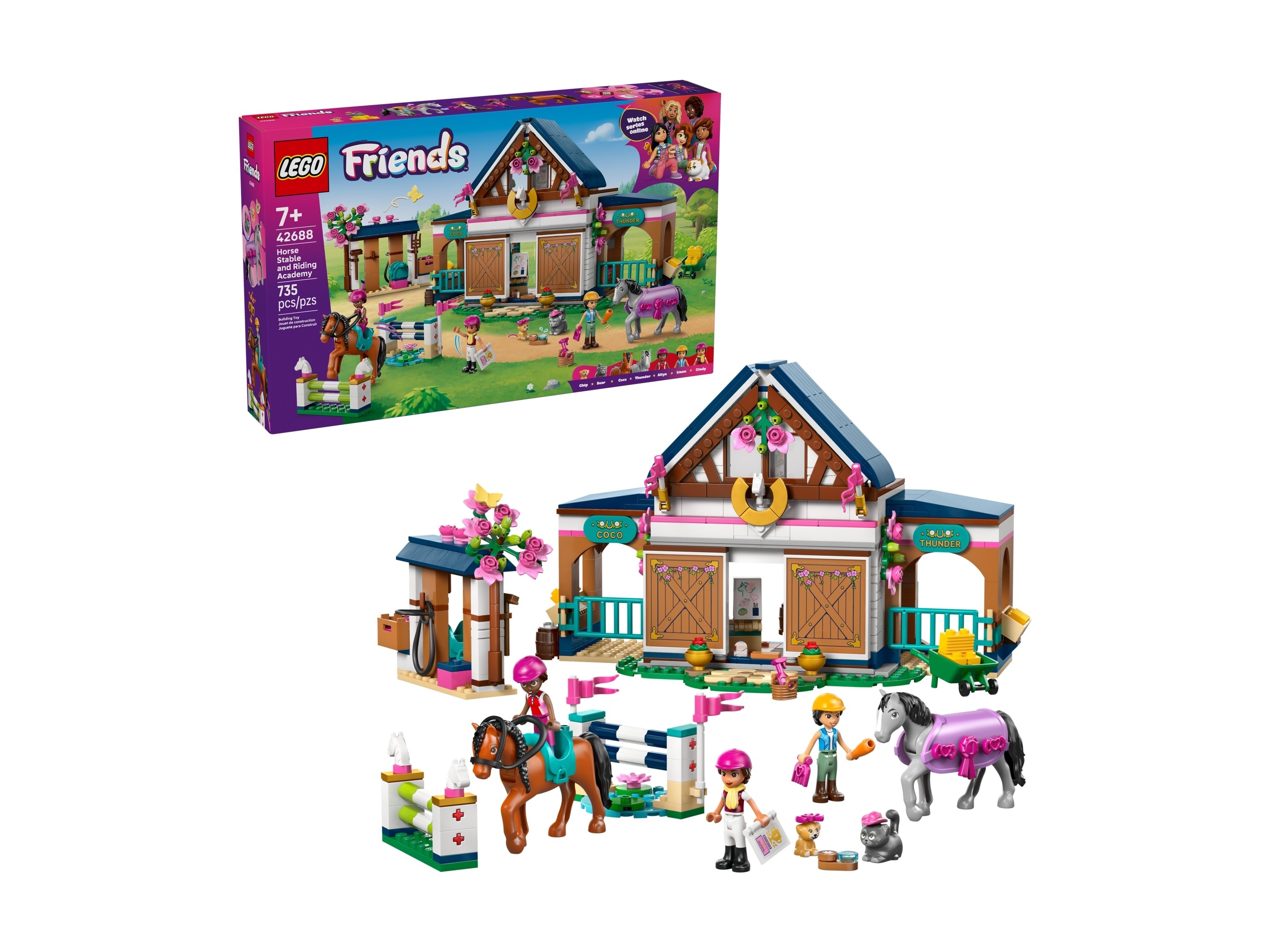 LEGO Friends - Stadnina i szkółka jeździecka