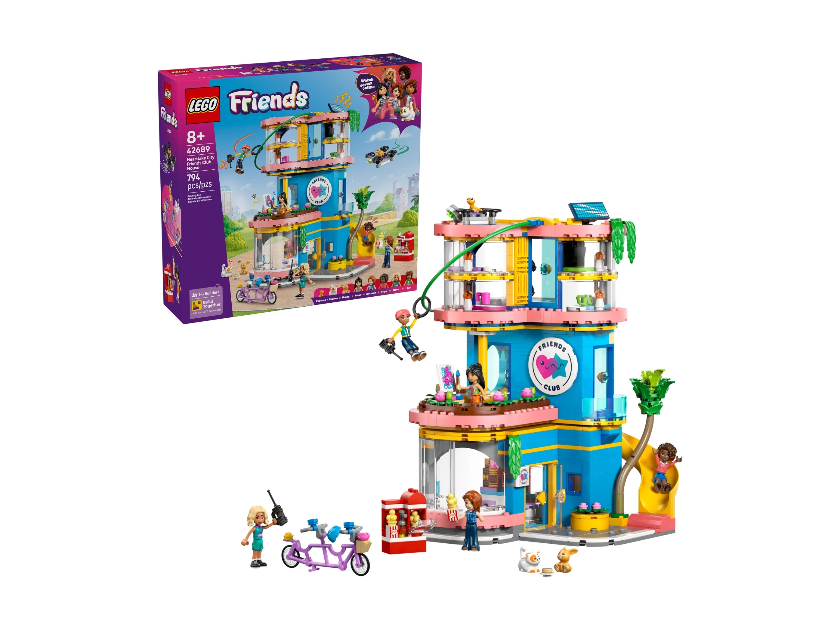 LEGO Friends - Domek klubu przyjaciół z Heartlake