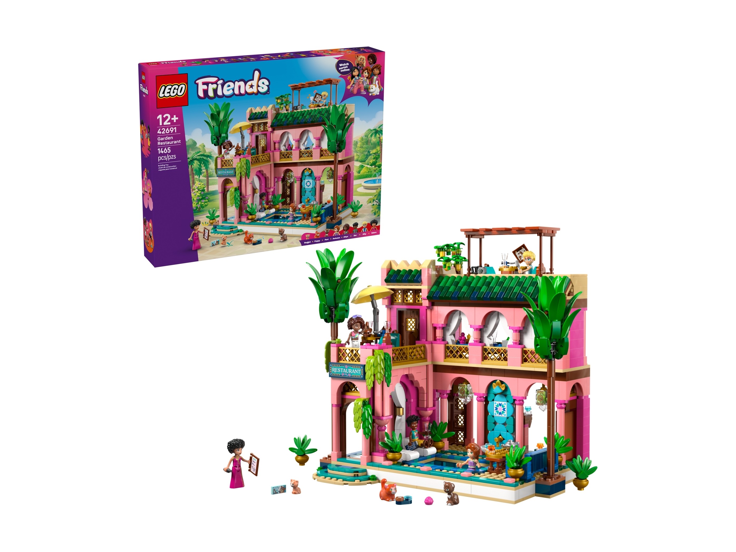 LEGO Friends - Restauracja z ogrodem