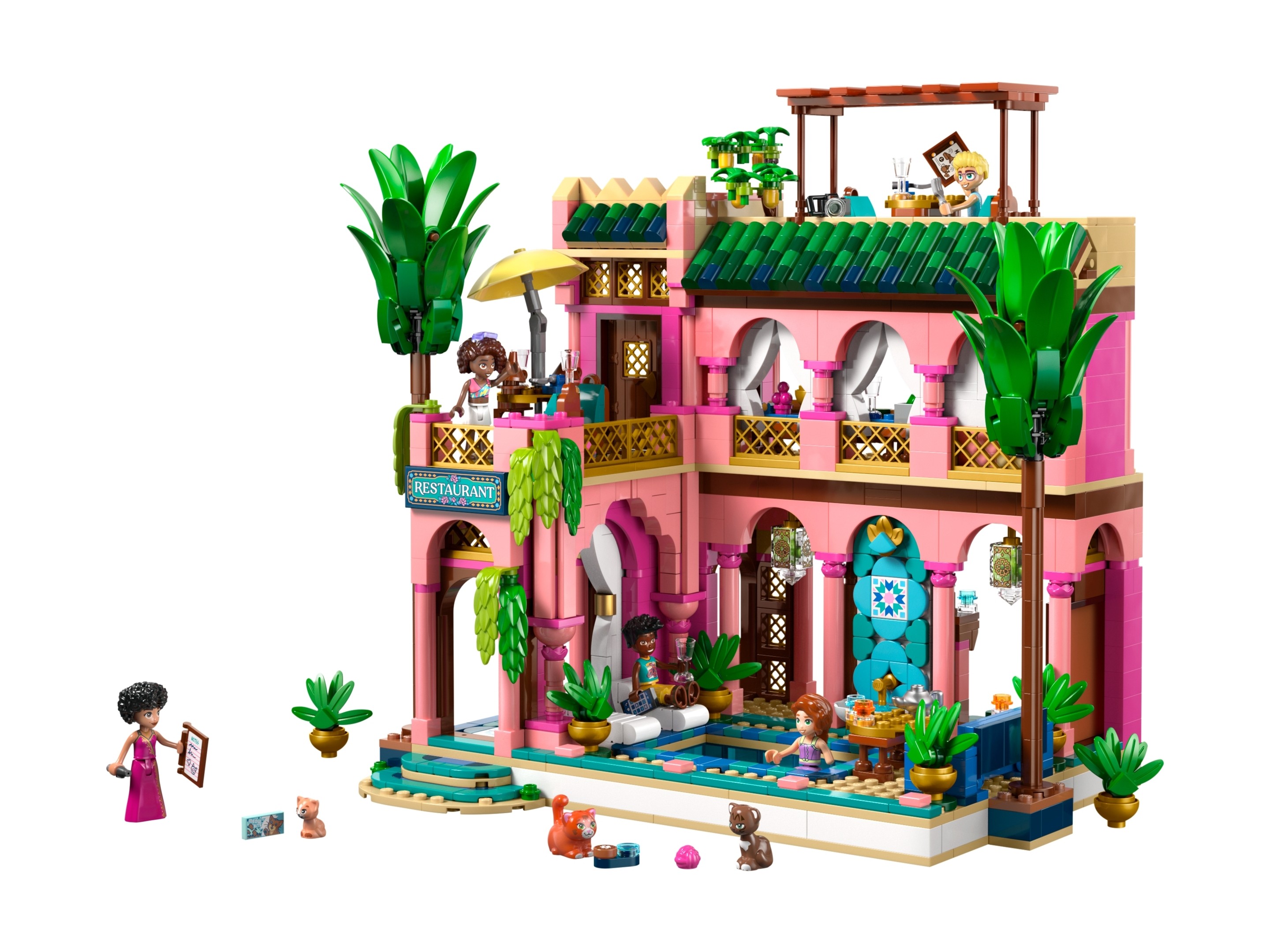 LEGO Friends - Restauracja z ogrodem