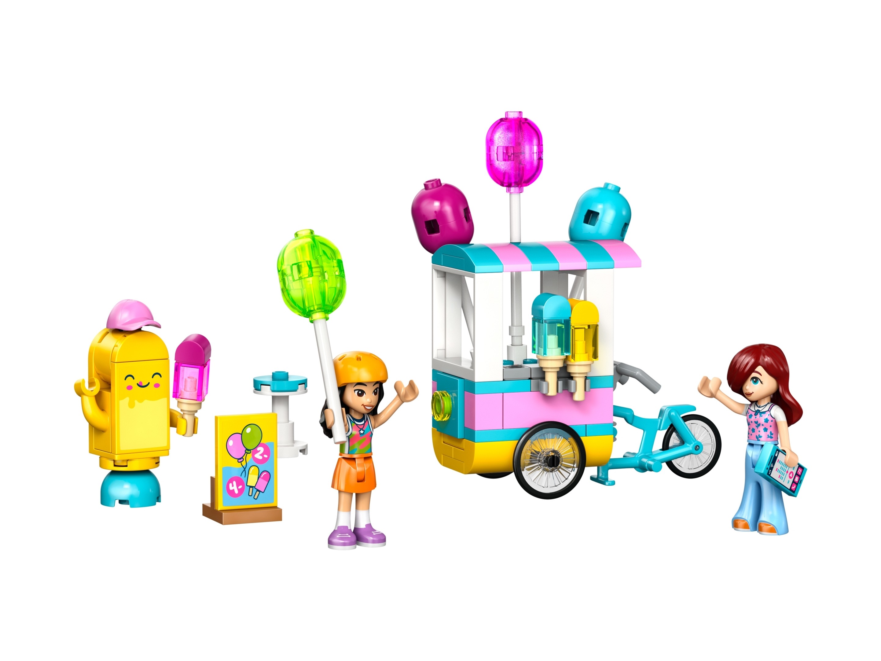 LEGO Friends - Stoisko z lodami i balonami