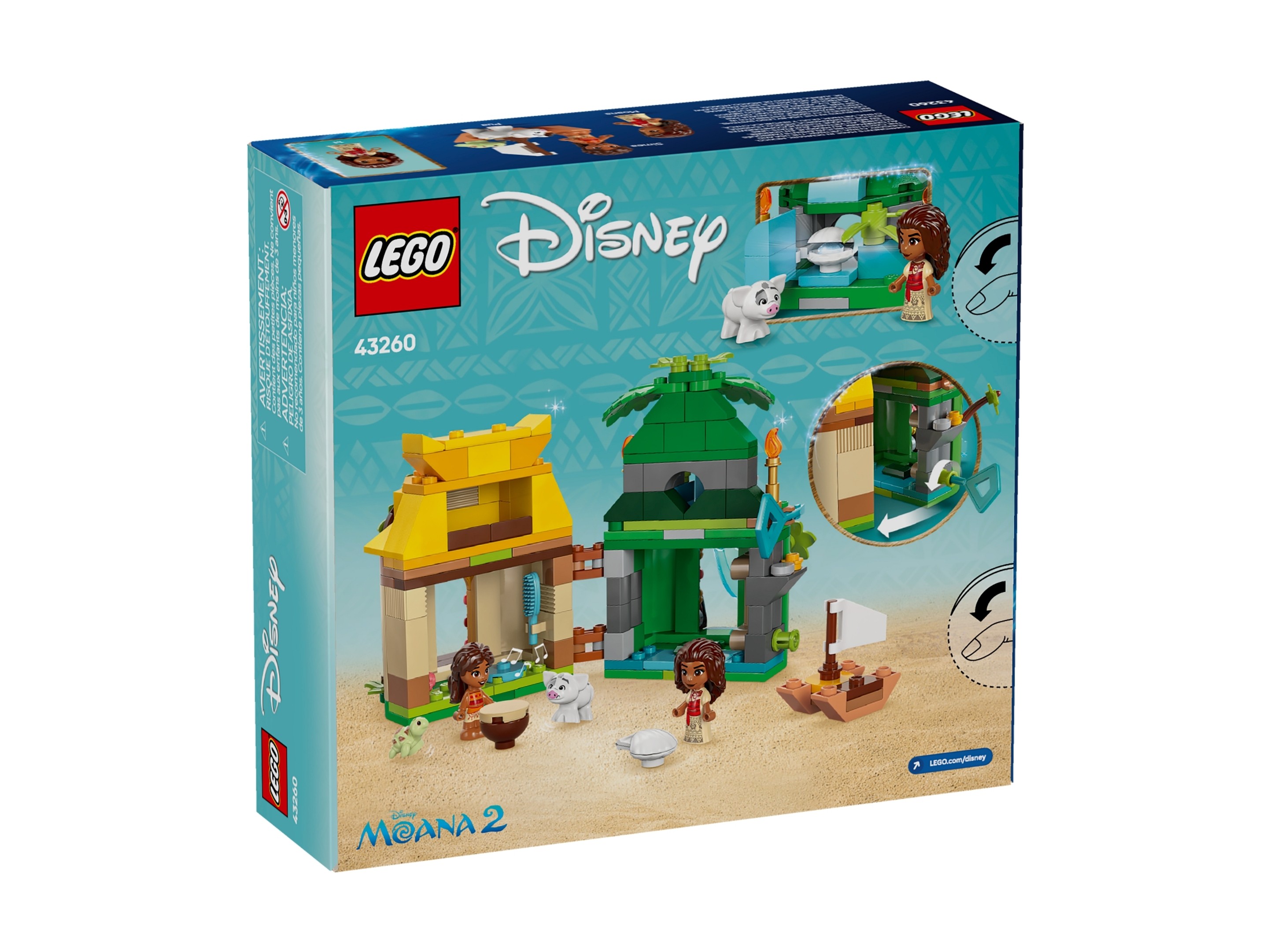 LEGO Disney - Zabawy Vaiany na wyspie