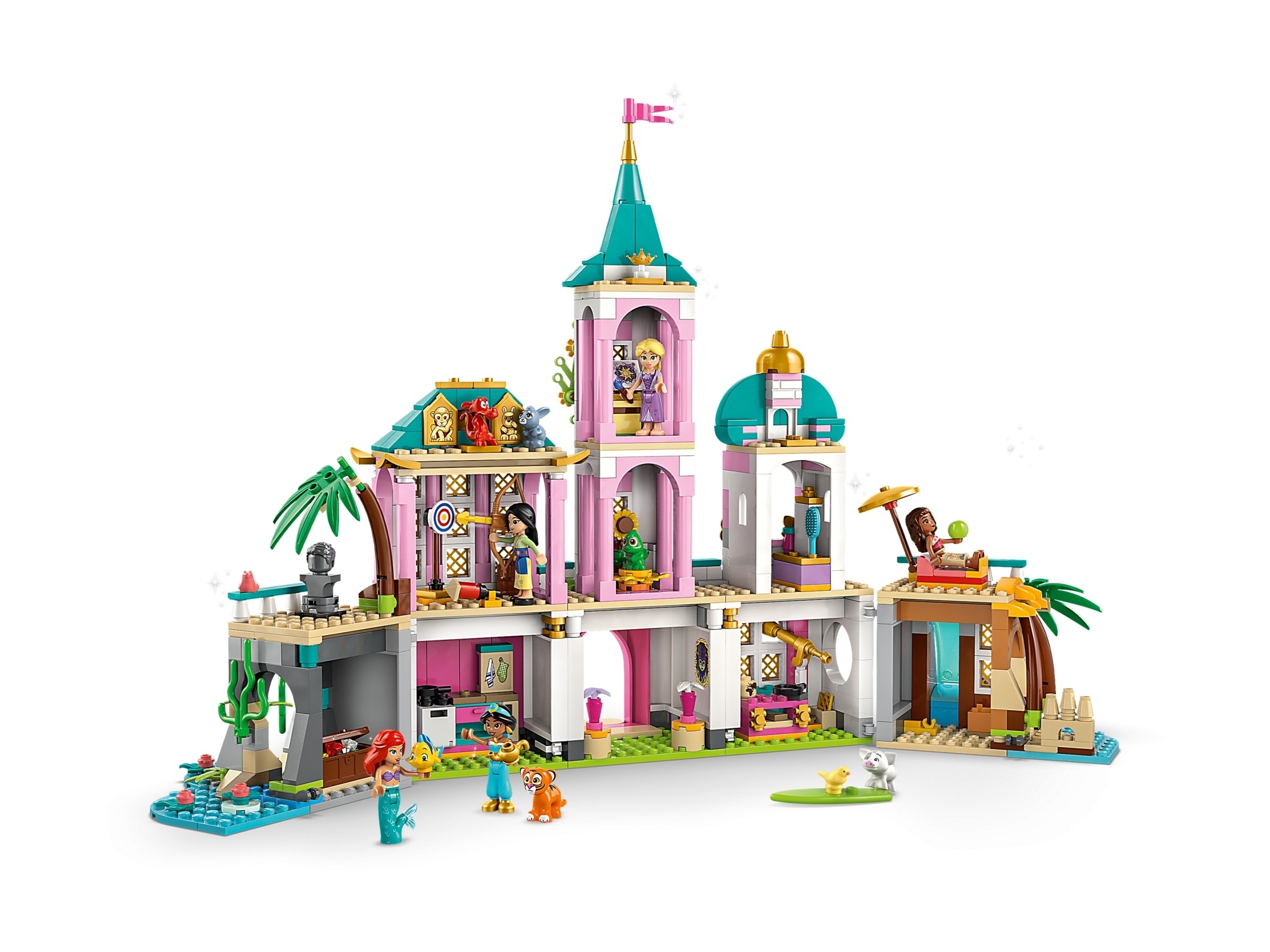 LEGO Disney - Zamek księżniczek i królewskie zwierzaki