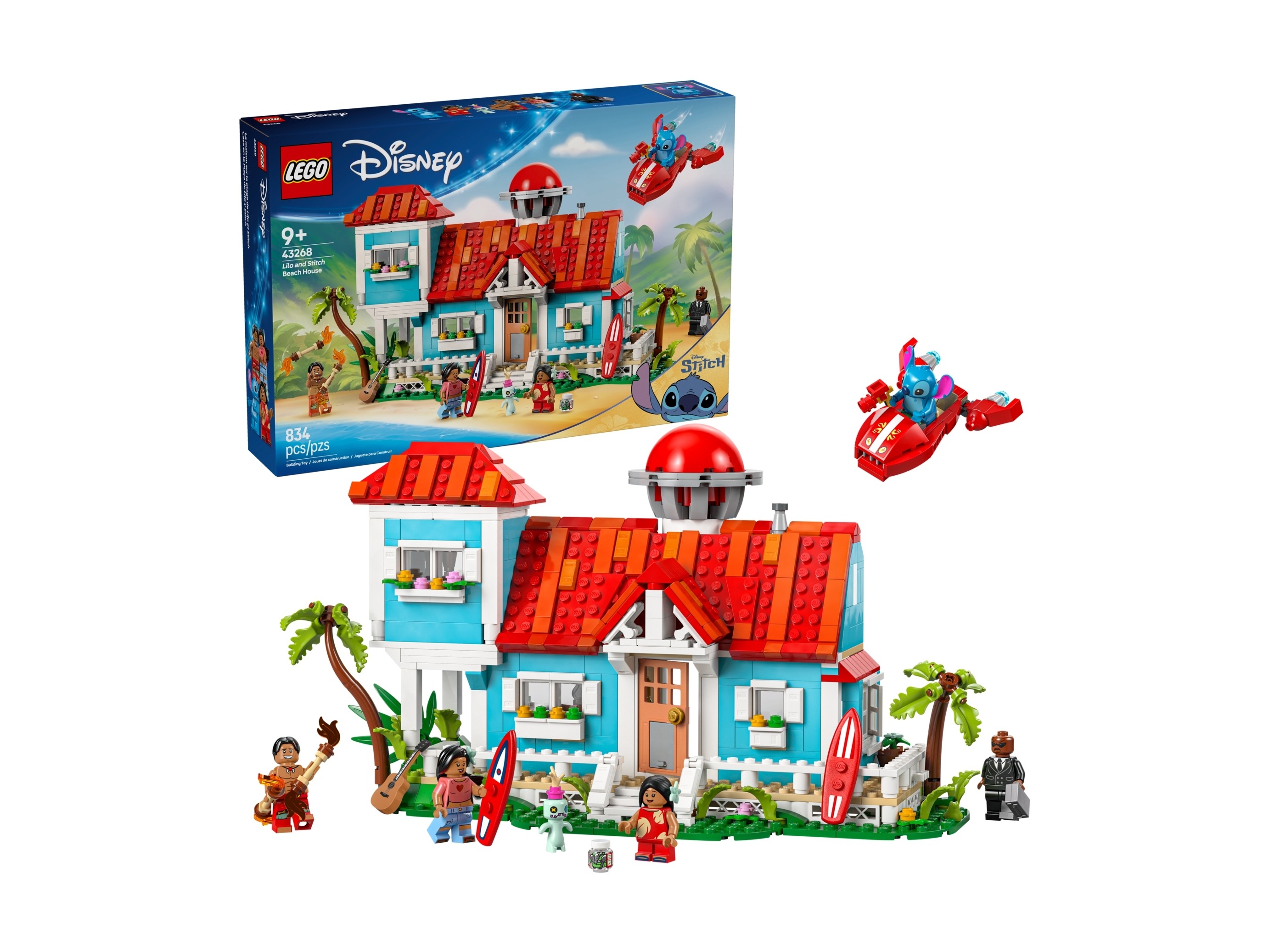 LEGO Disney - Domek na plaży Lilo i Stitcha