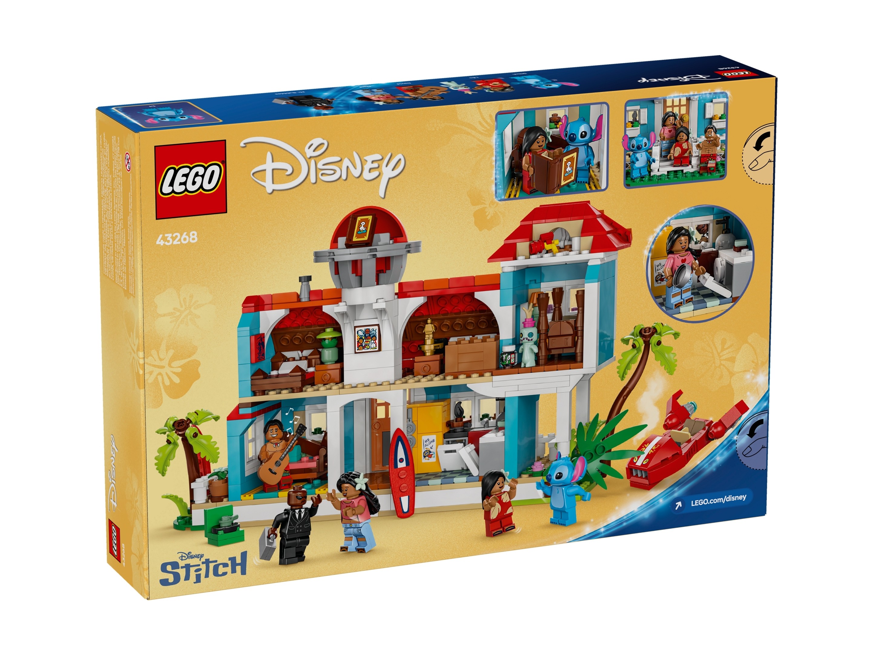 LEGO Disney - Domek na plaży Lilo i Stitcha